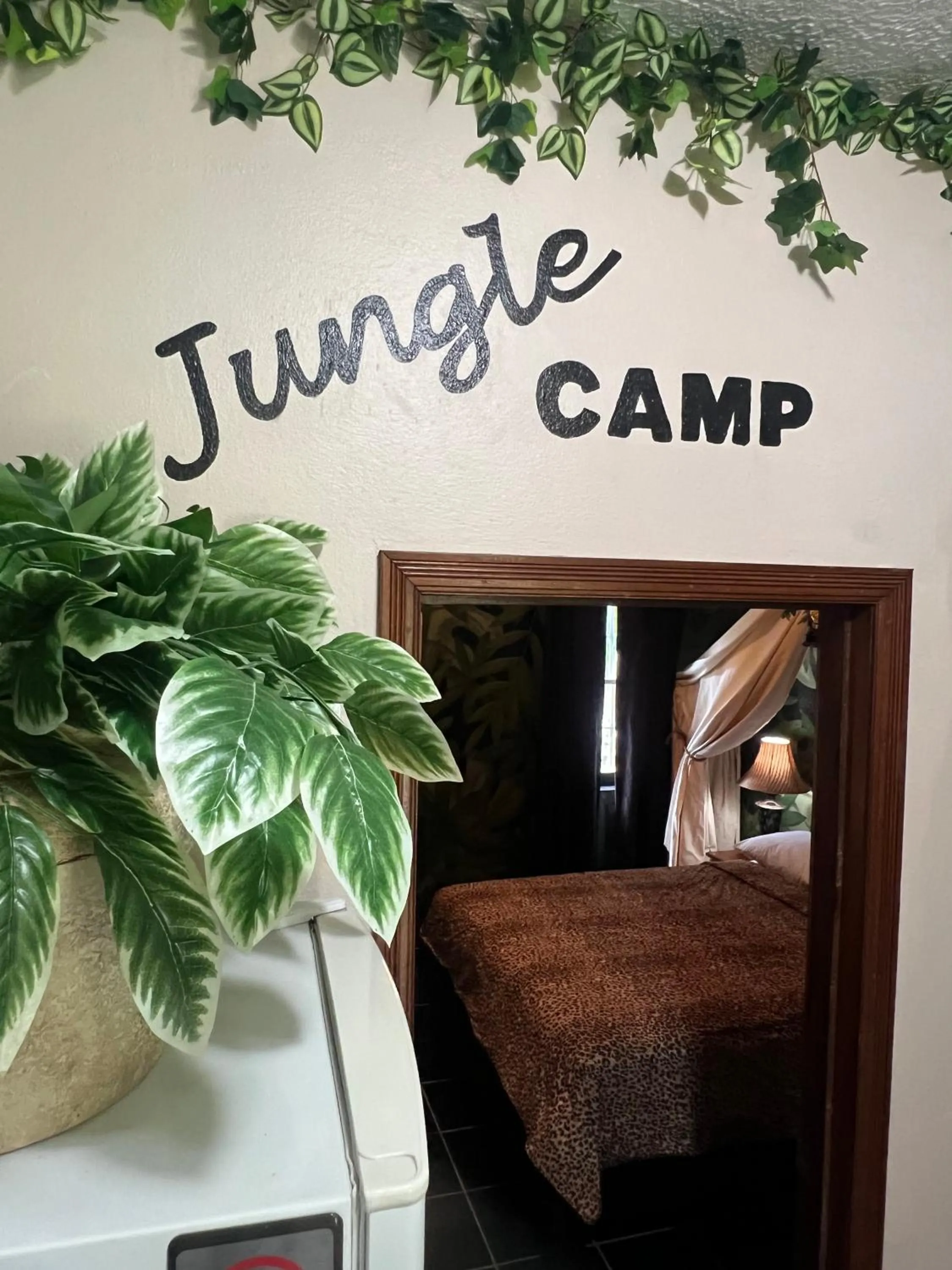 Bedroom in Belize Budget Suites