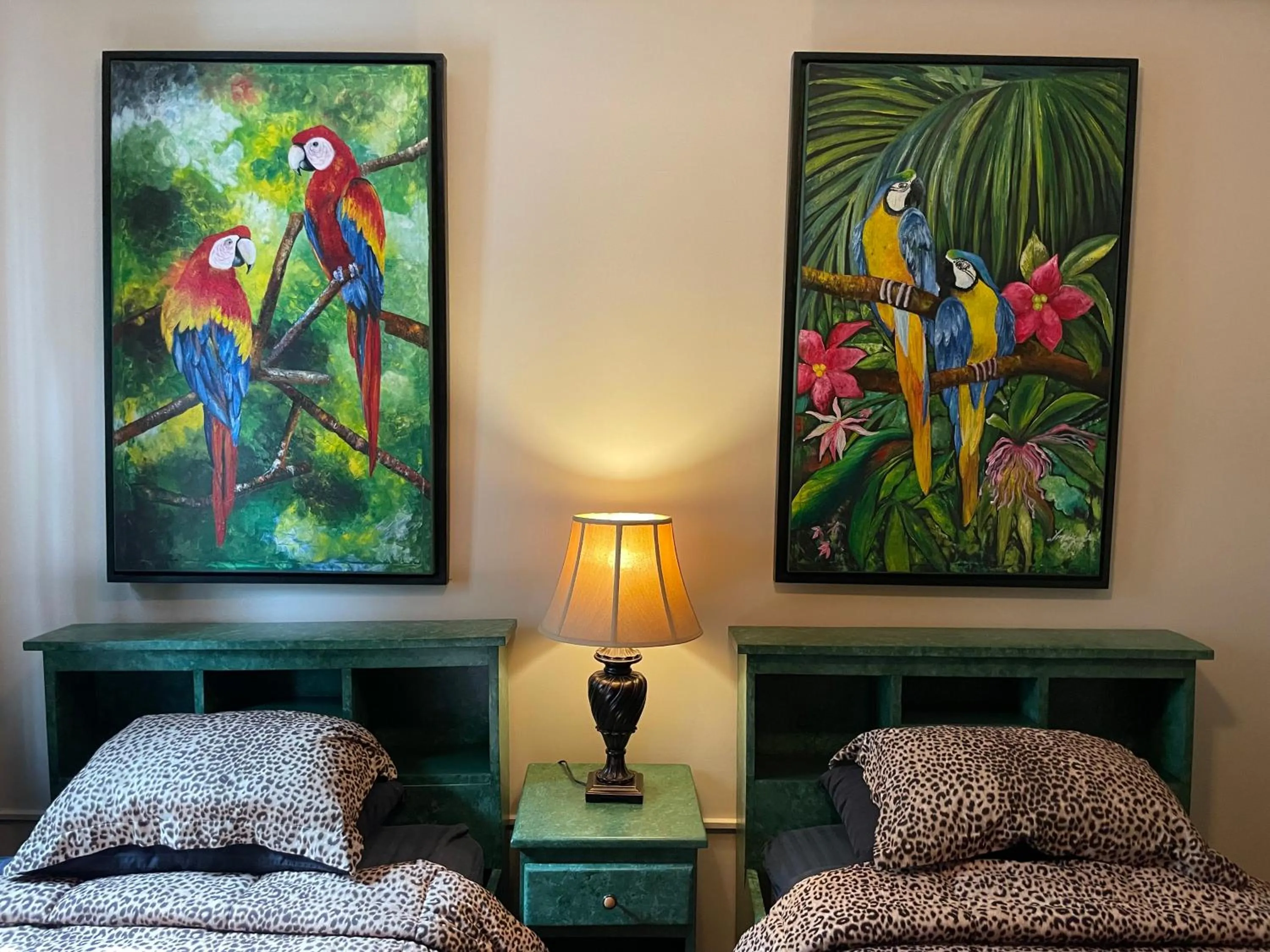 Bed in Belize Budget Suites