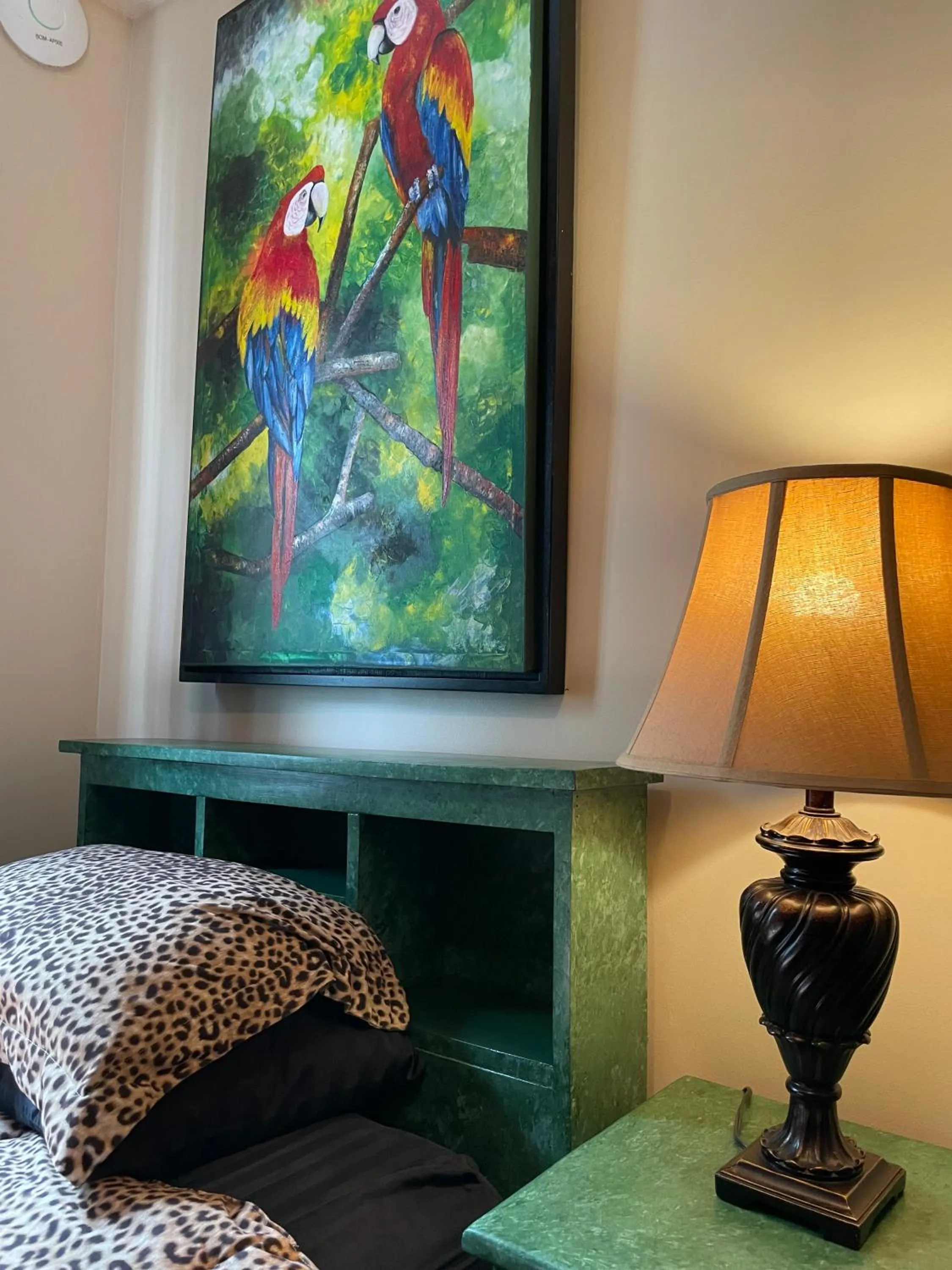 Bed in Belize Budget Suites