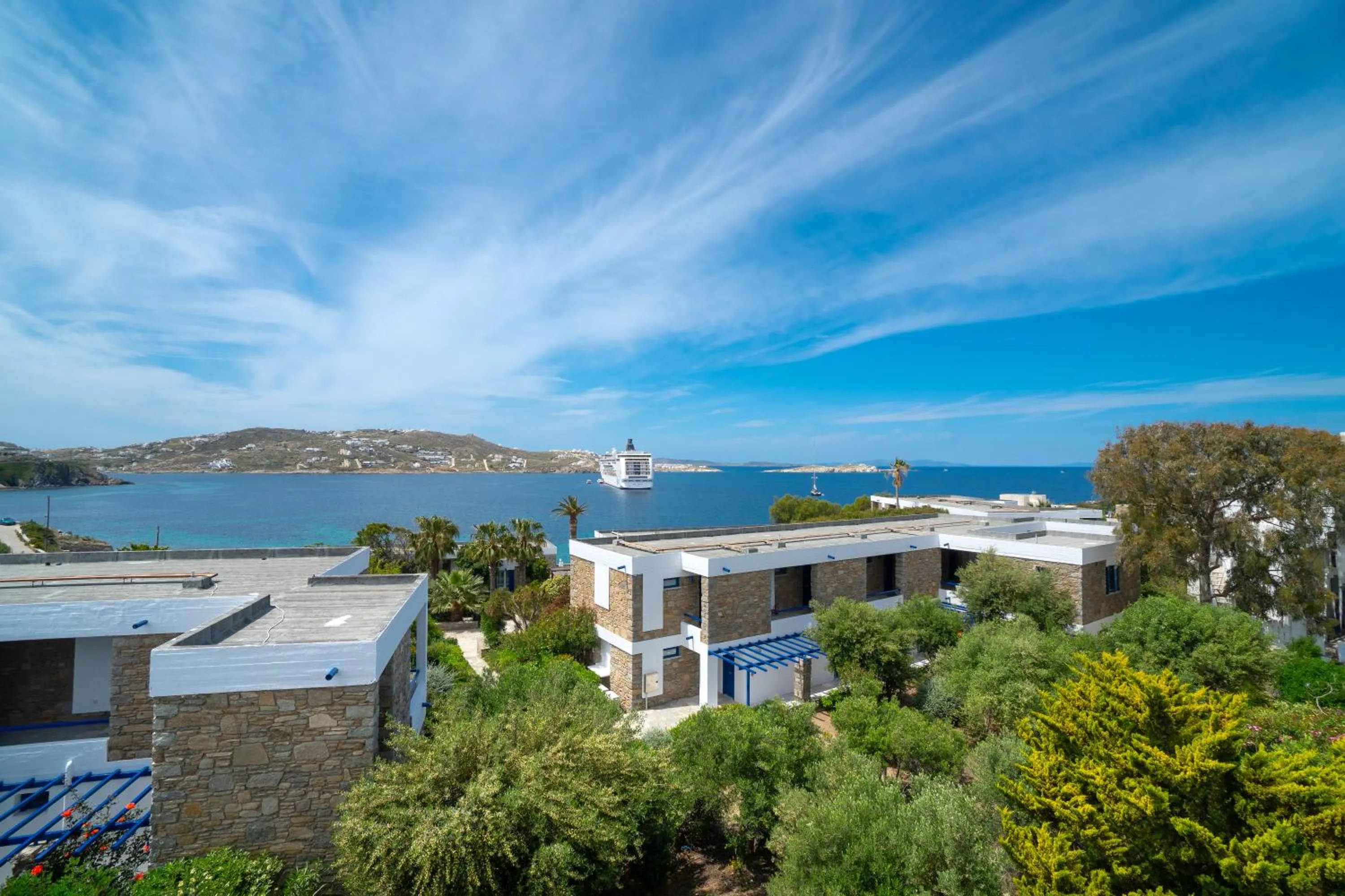Sea view in Central Suites Mykonos