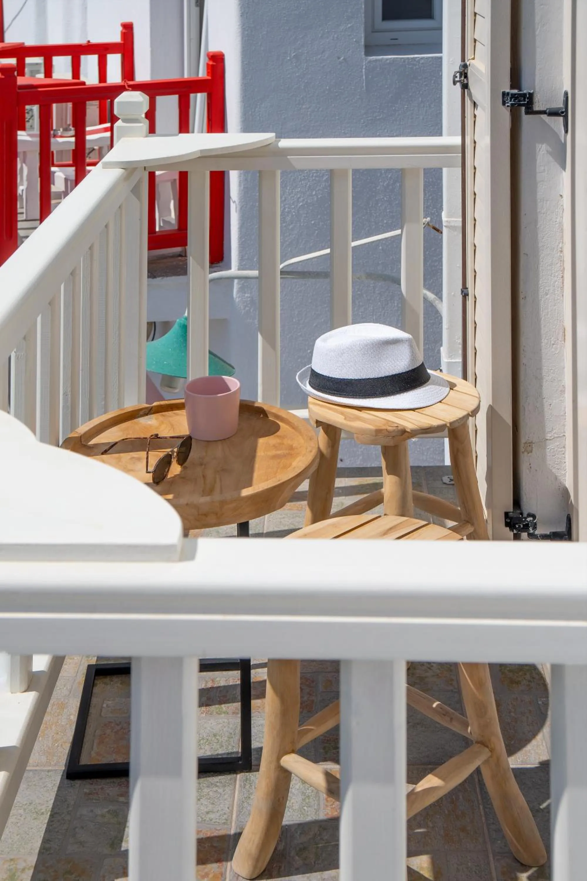Balcony/Terrace in Central Suites Mykonos