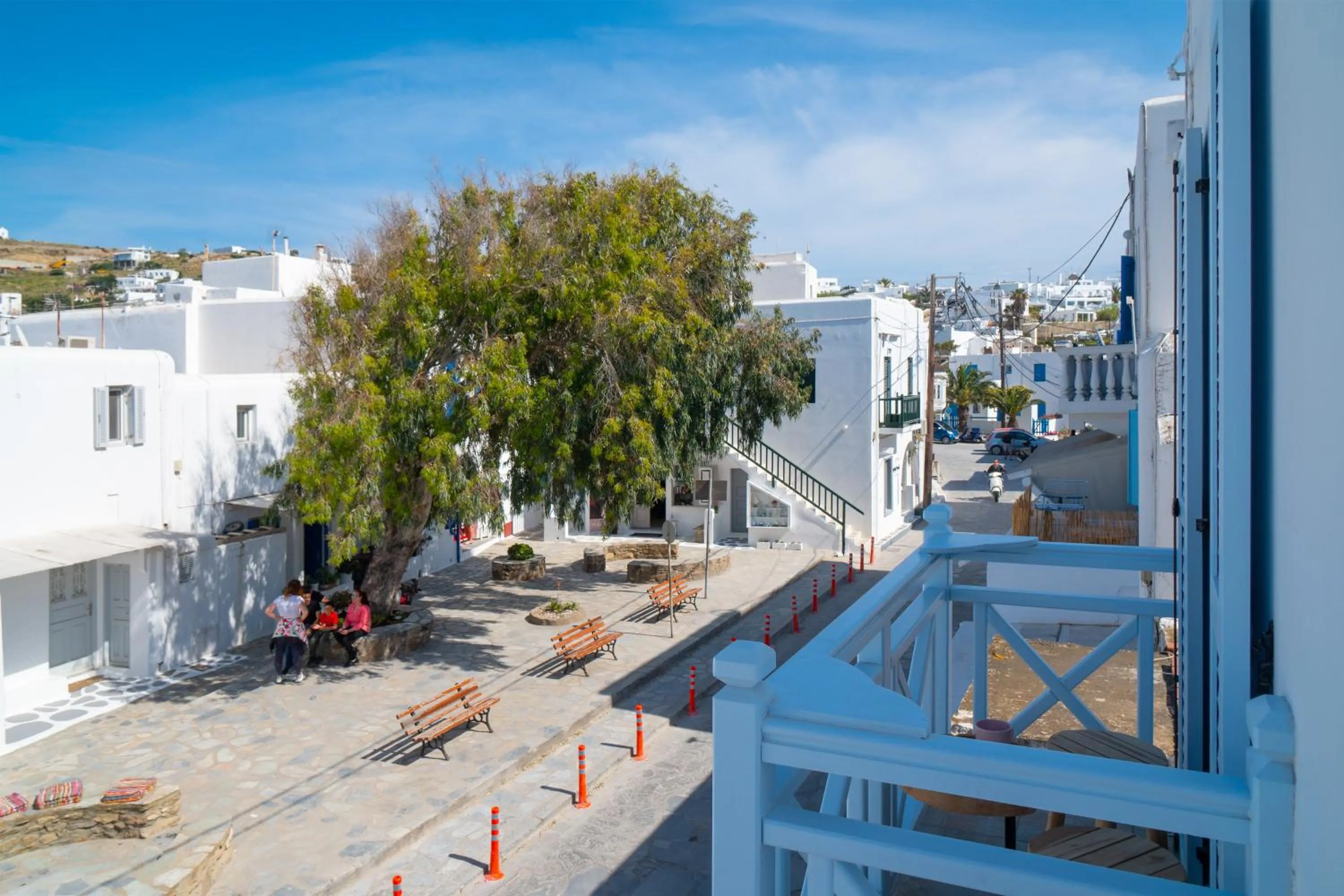 Balcony/Terrace in Central Suites Mykonos