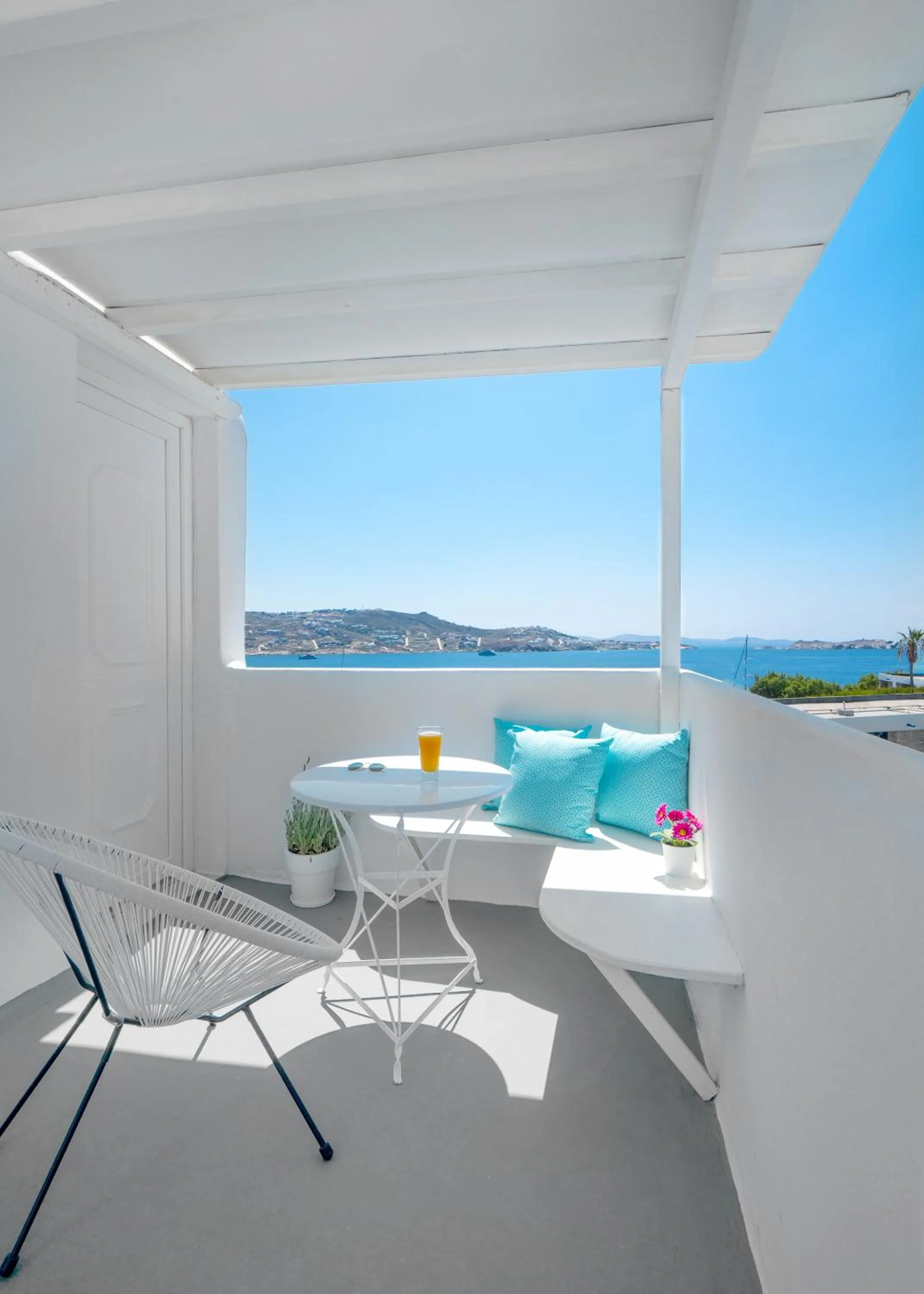 Sea view in Central Suites Mykonos