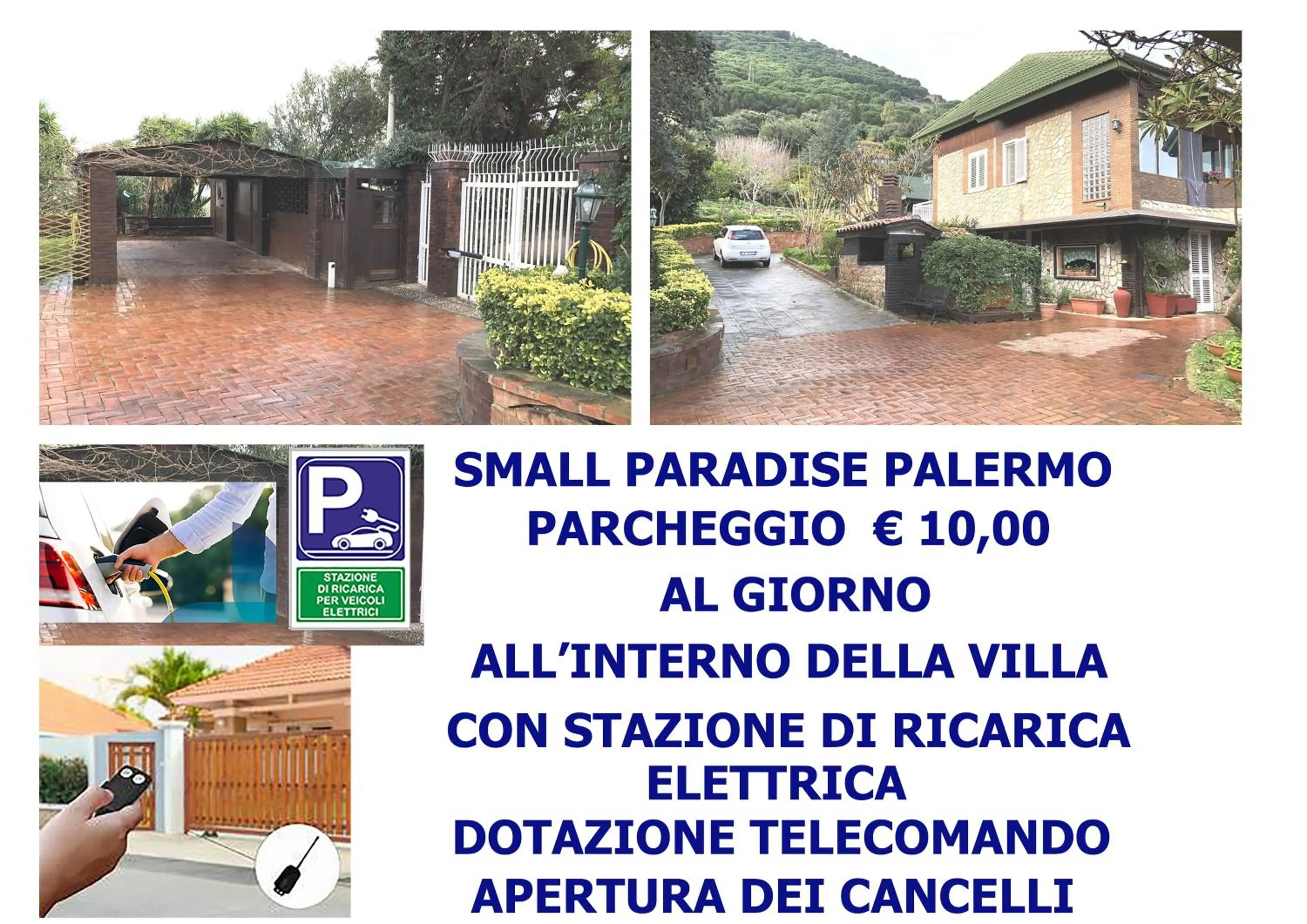 Parking in Small Paradise Palermo