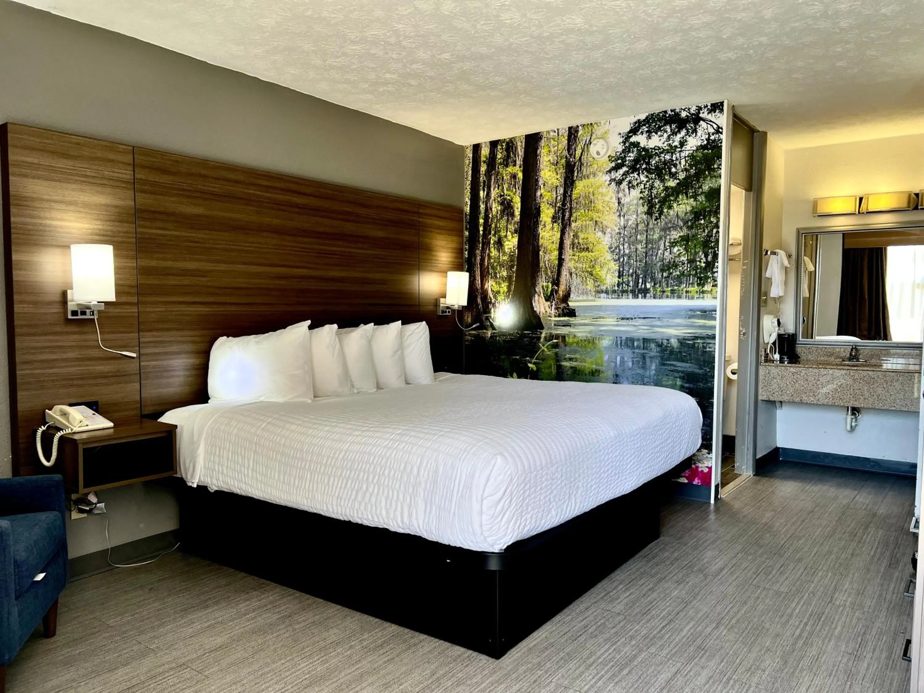 Bed in Best Western Southlake Inn