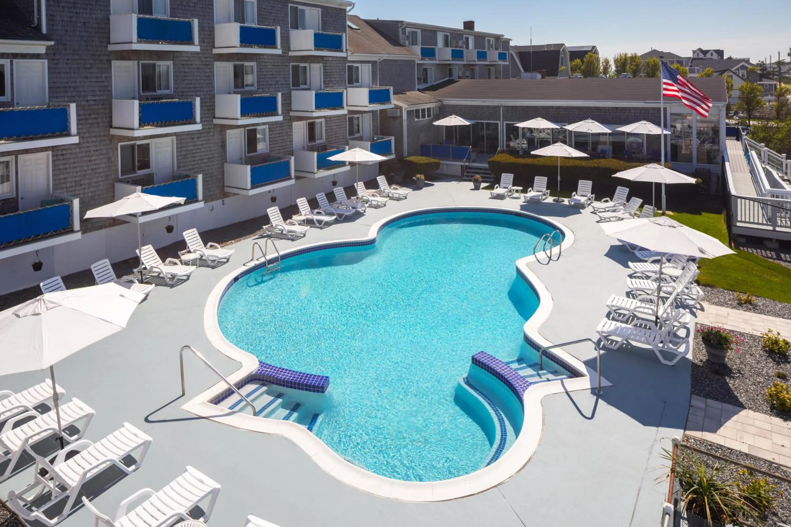 Swimming pool in Pleasant View Inn