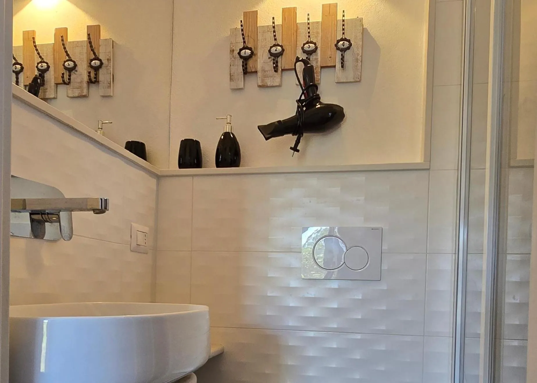 Bathroom in Alghero in bicicletta