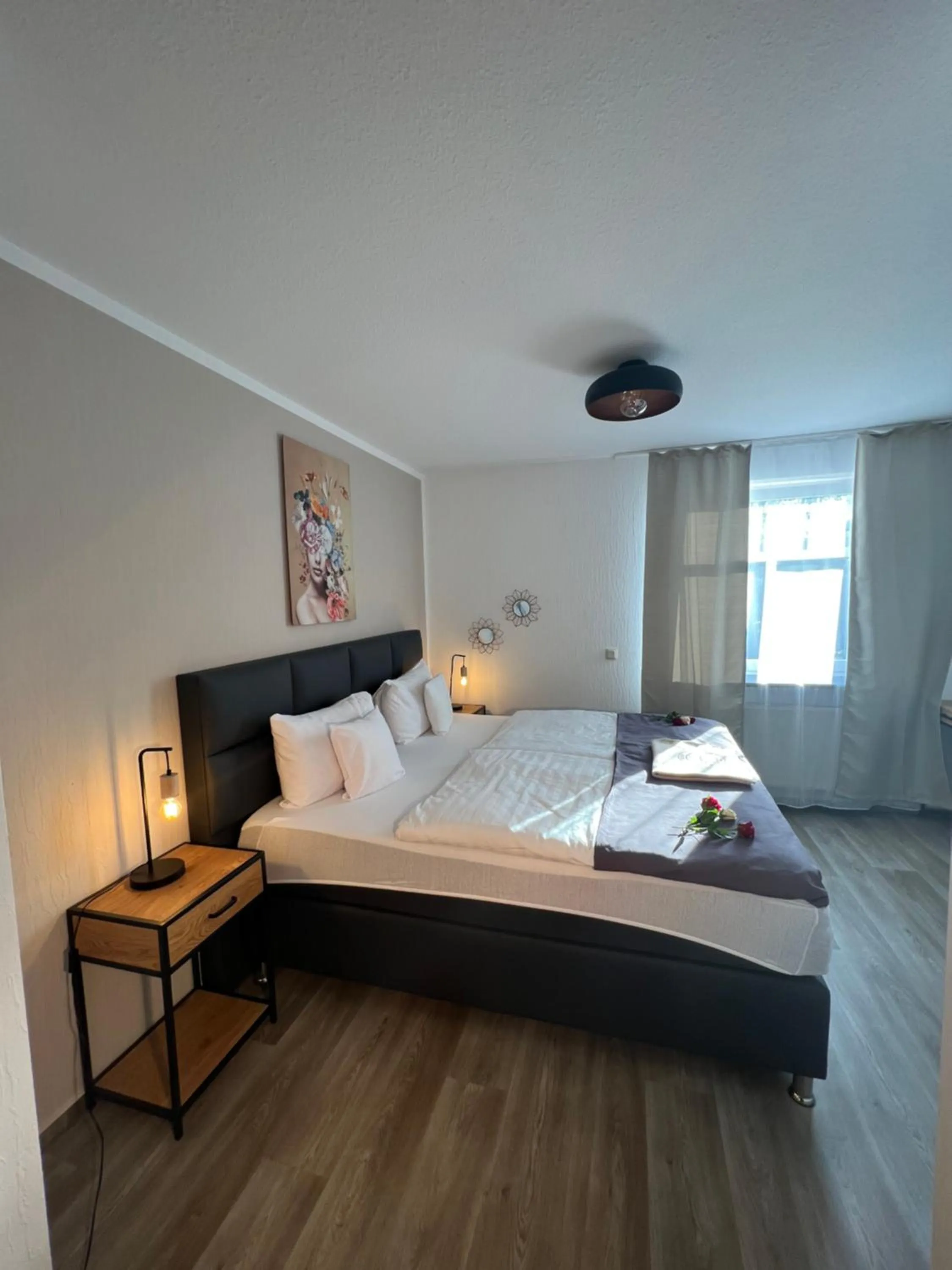 Bed in Hotel Restaurant Zum Landmann