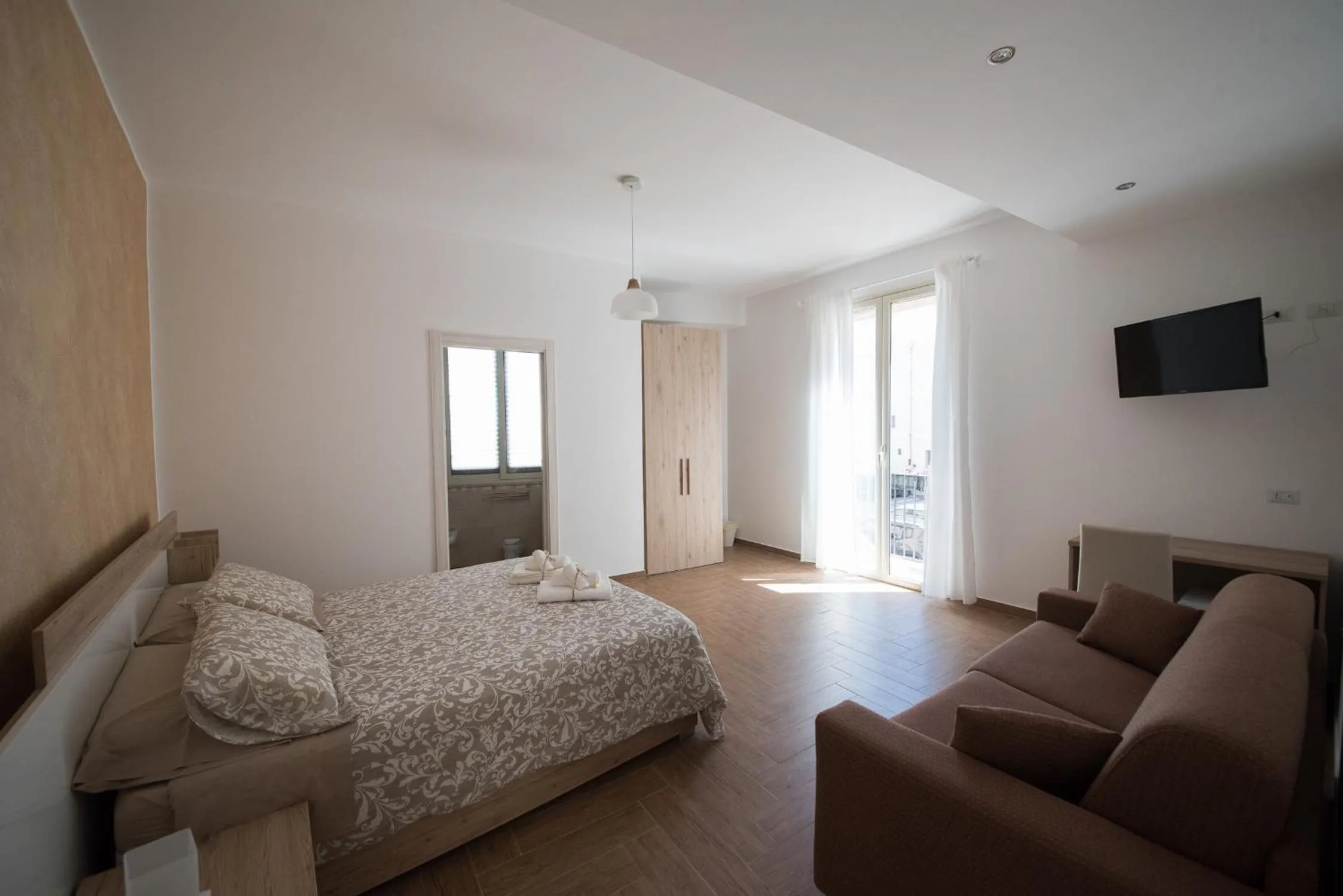 TV and multimedia, Bed in B&B San Michele