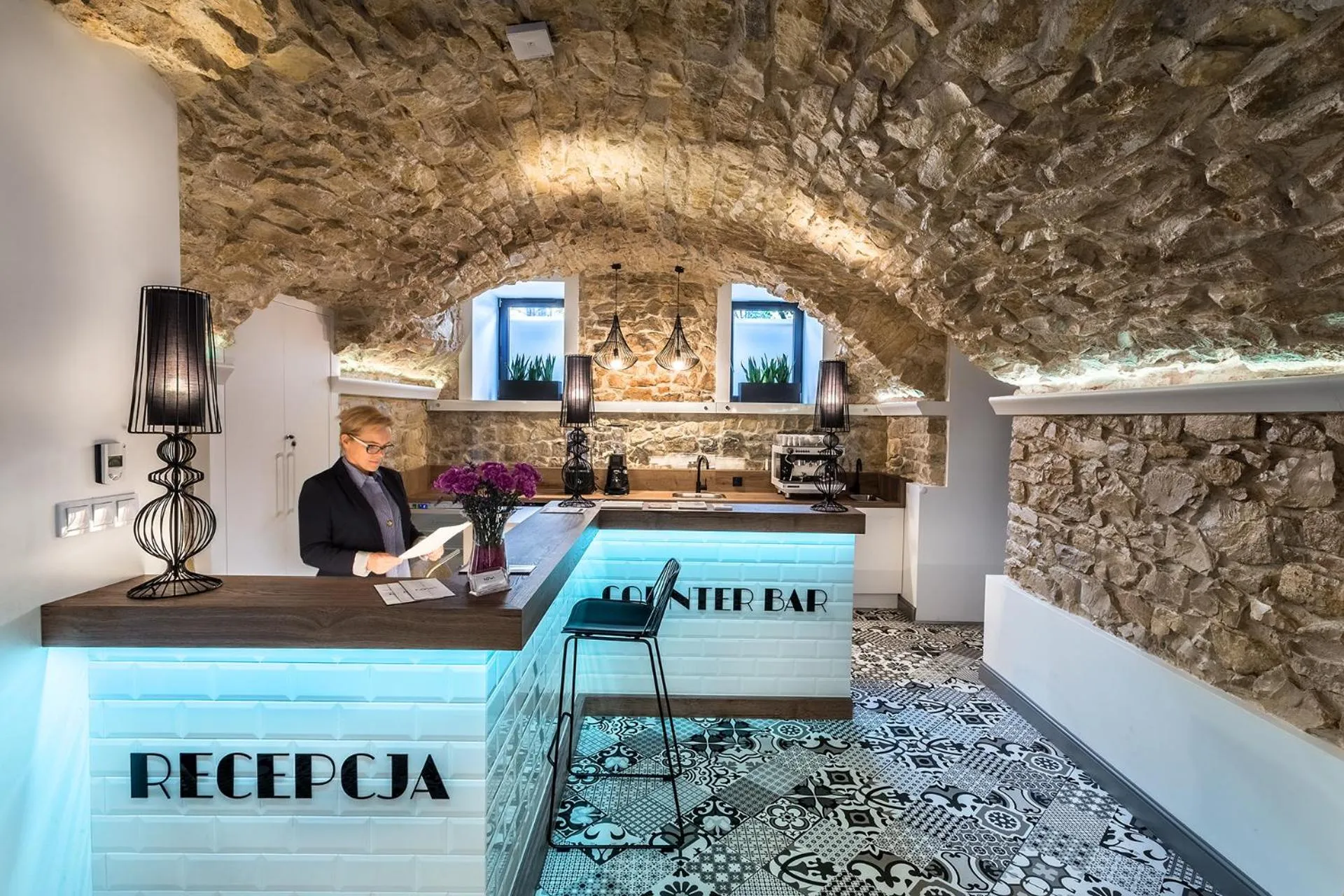 Lobby or reception in Apartamenty Nowa Kamienica Częstochowa Centrum Szymanowskiego 22A