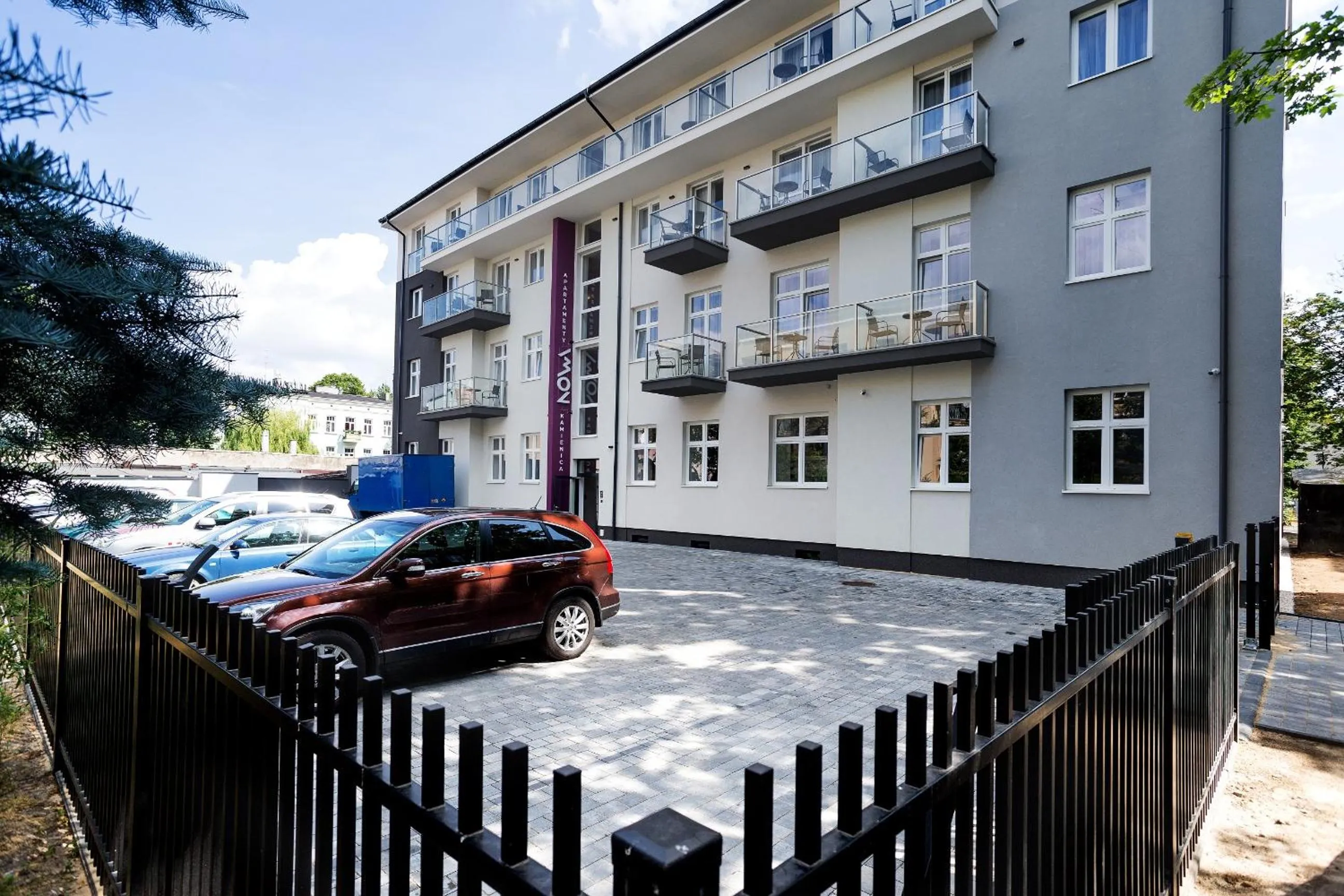 Property building in Apartamenty Nowa Kamienica Częstochowa Centrum Szymanowskiego 22A