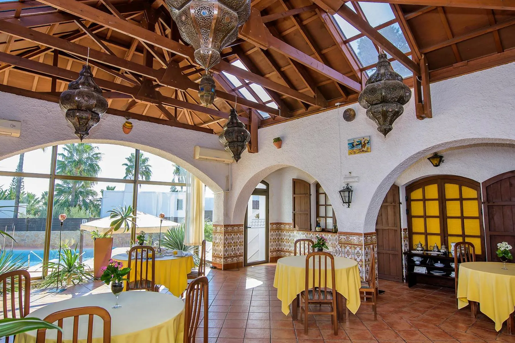 Patio in Family Agua Amarga