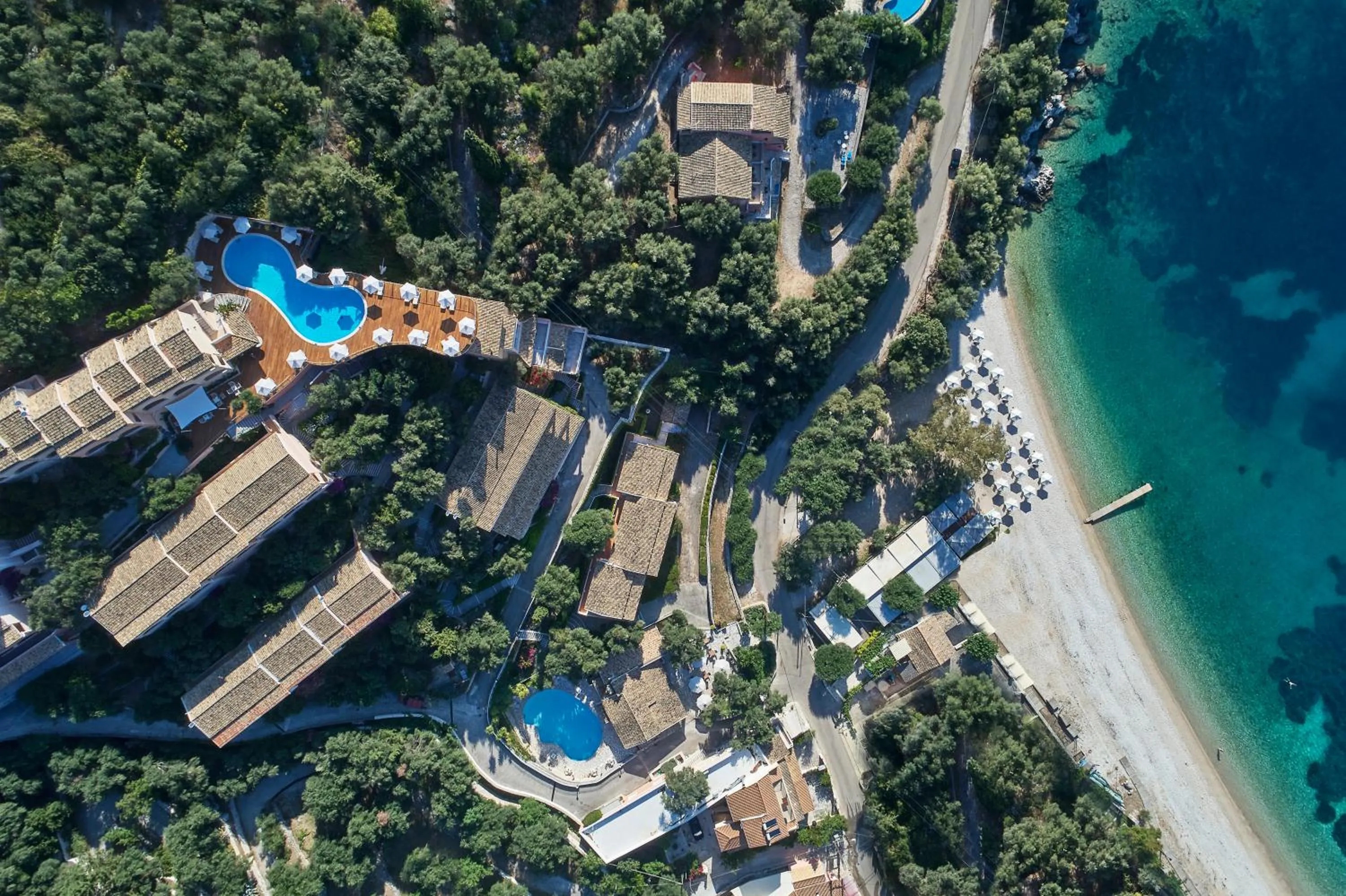 Bird's eye view in San Antonio Corfu Resort (Adults Only)