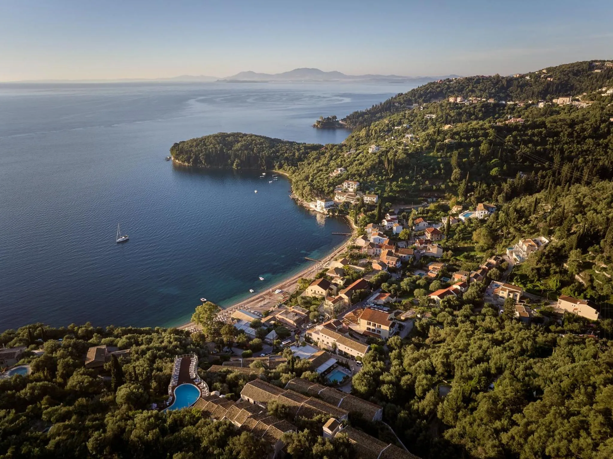 Bird's eye view in San Antonio Corfu Resort (Adults Only)
