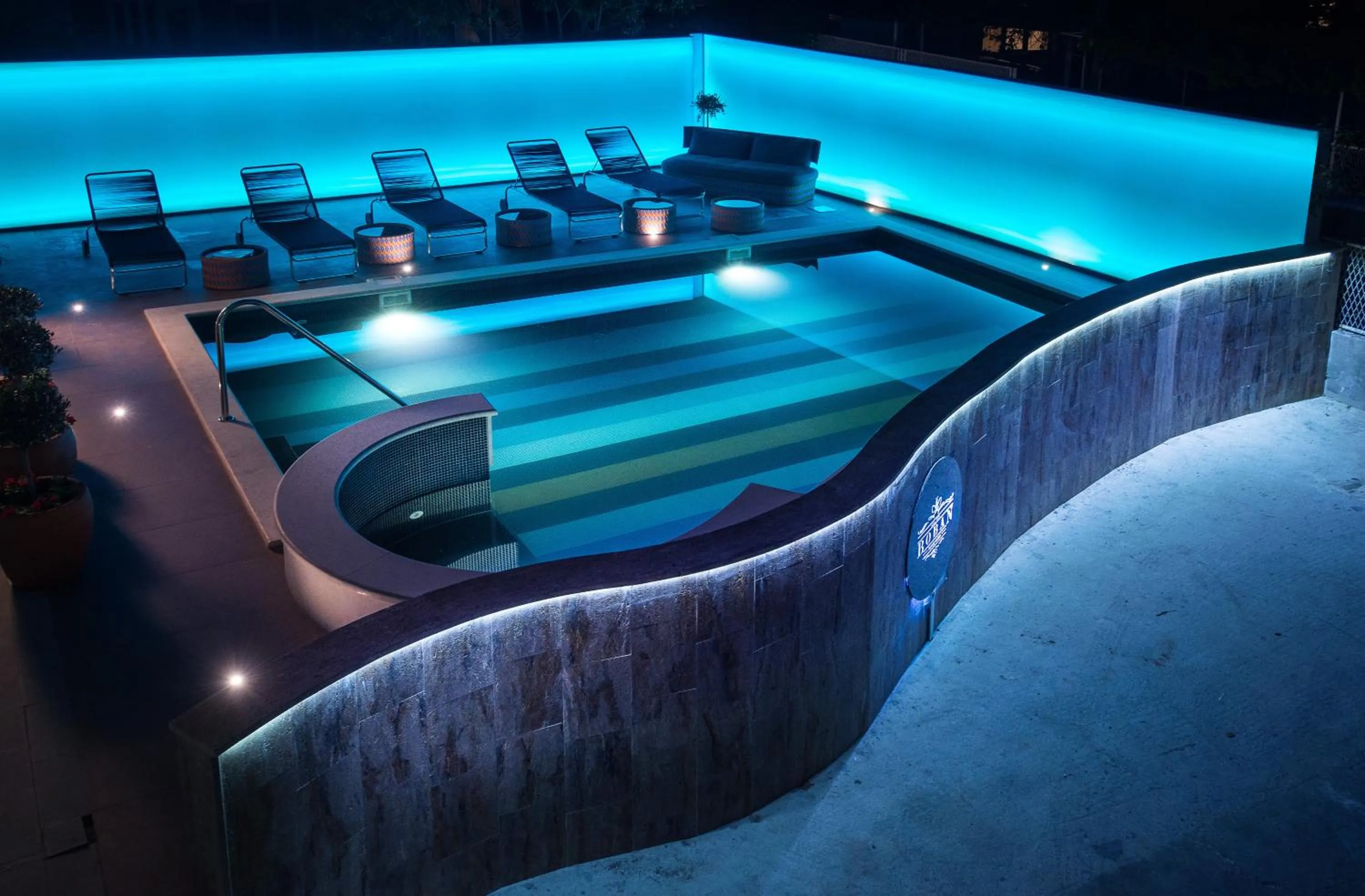 Swimming pool in Boban Luxury Suites