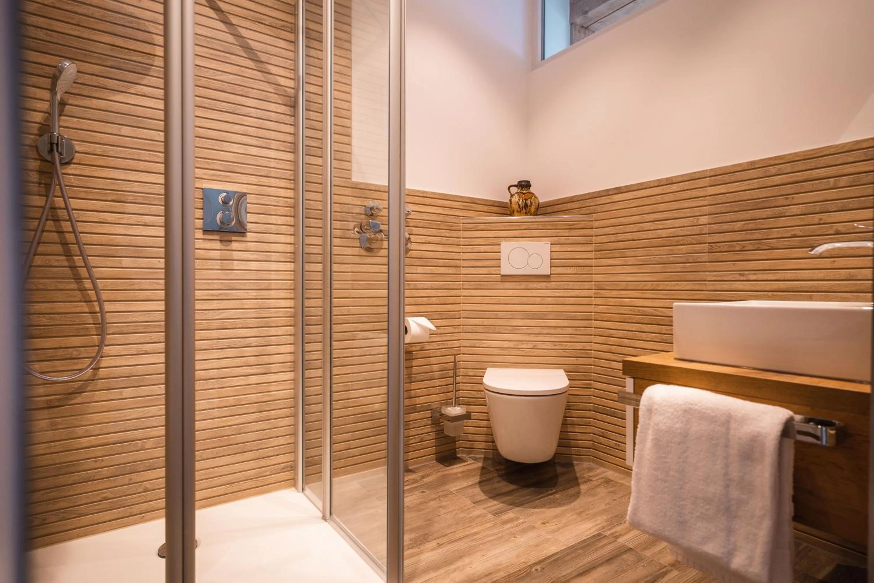 Shower in Hotel Großbach