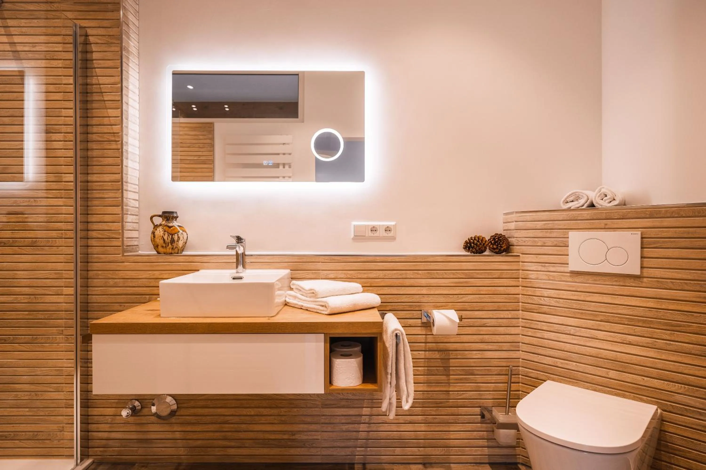 Bathroom in Hotel Großbach