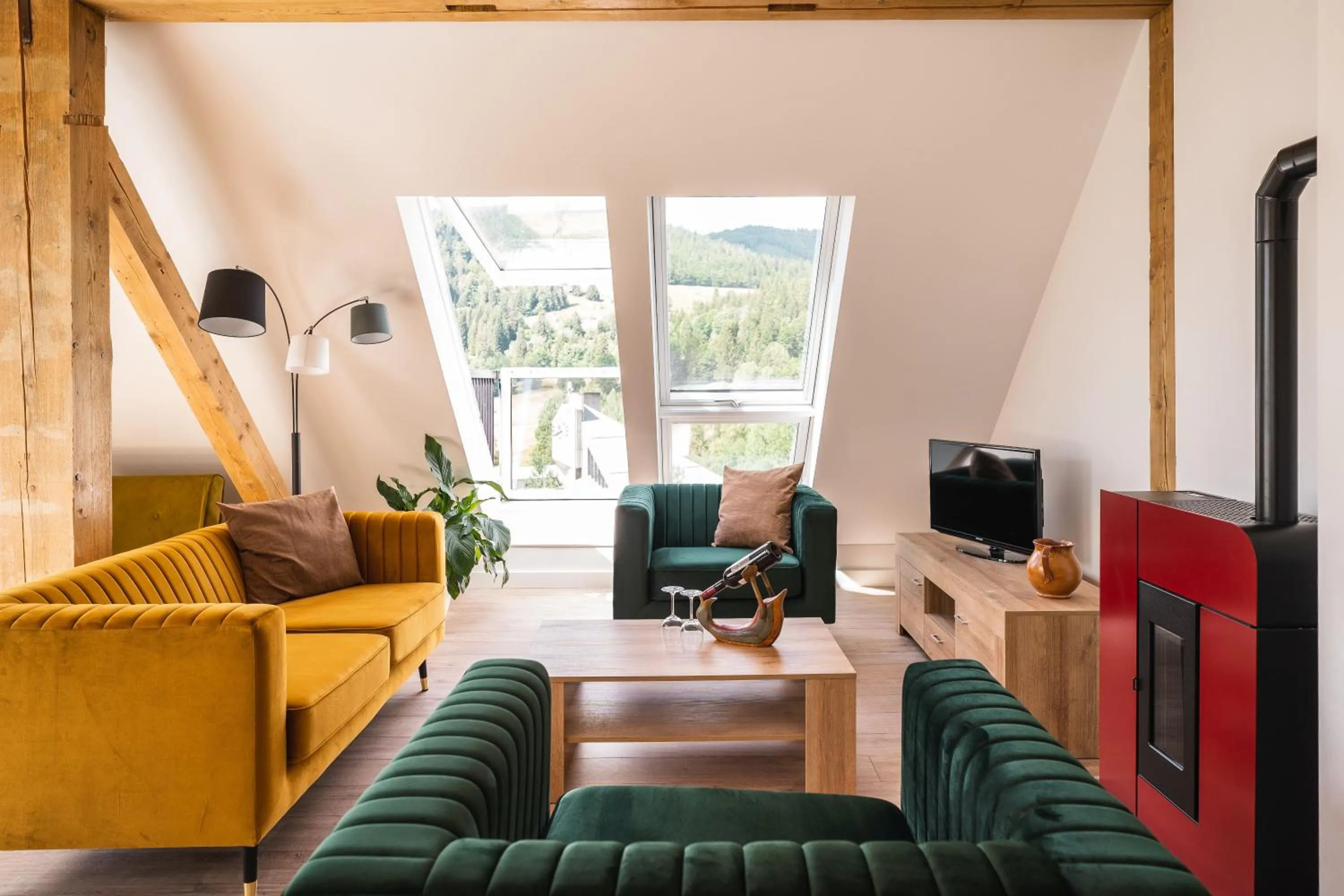 Living room in Hotel Großbach