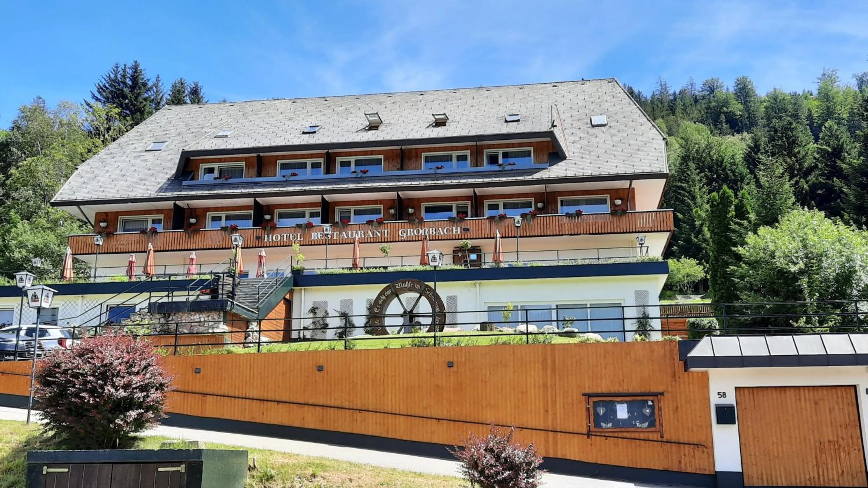 Property building in Hotel Großbach