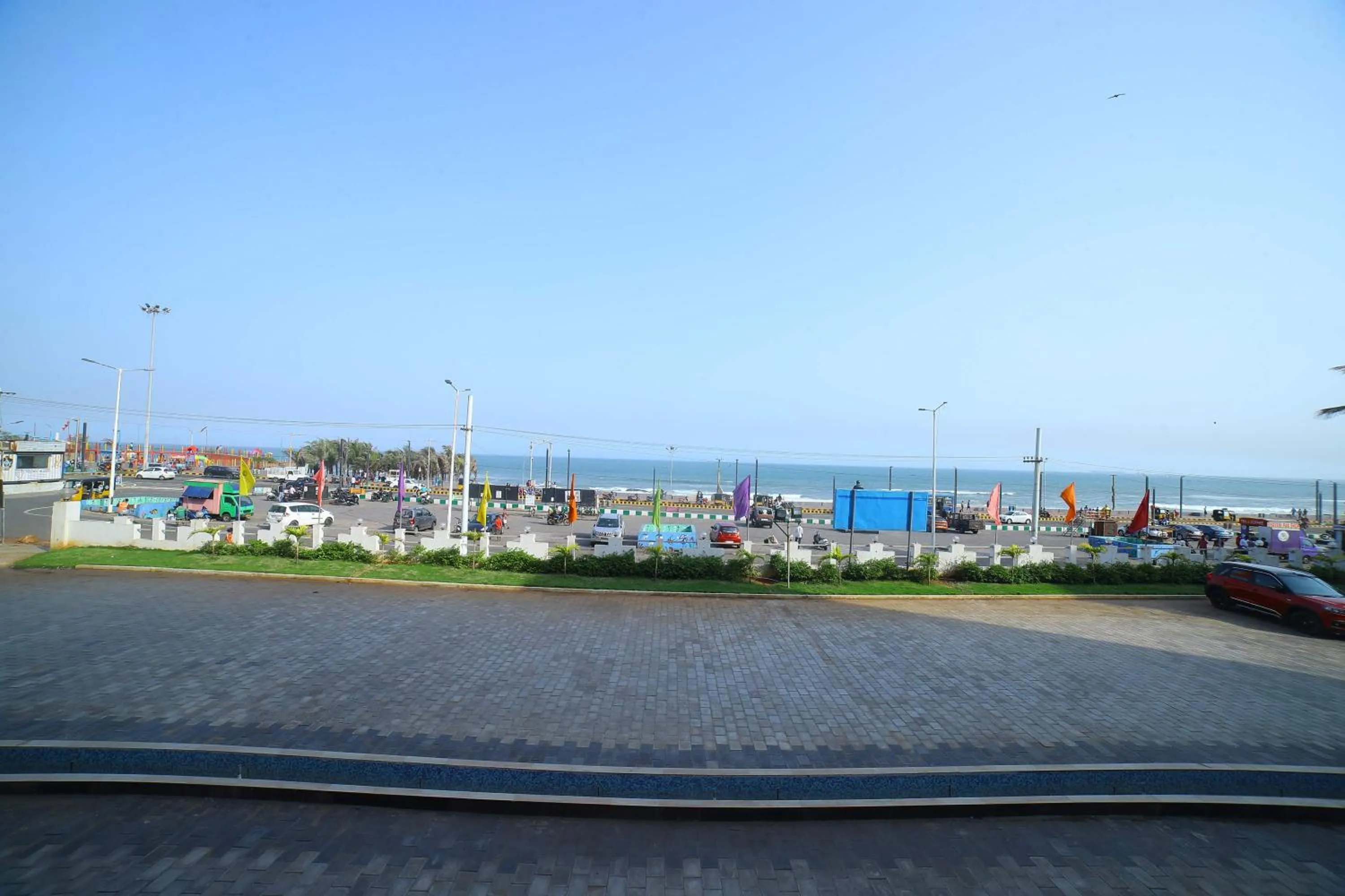 Sea view in Bay View Hotel Vizag
