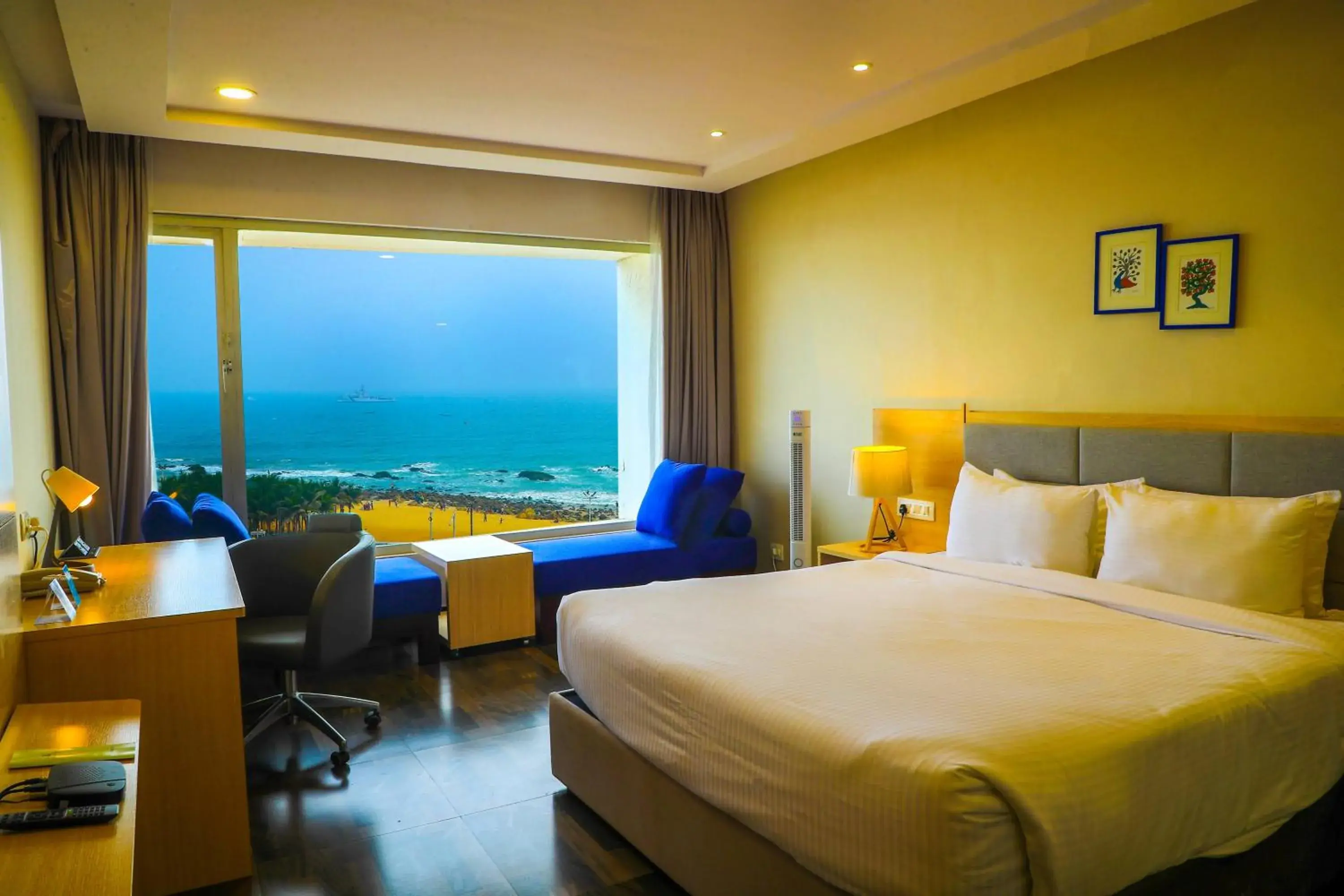 Double Room with Sea View in Bay View Hotel Vizag Double Room with Sea View in Bay View Hotel Vizag
