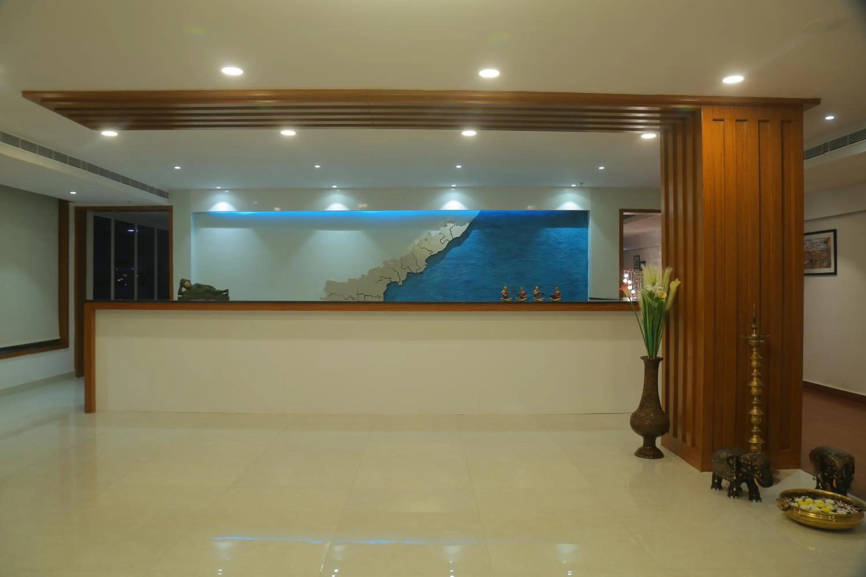 Lobby or reception in Bay View Hotel Vizag