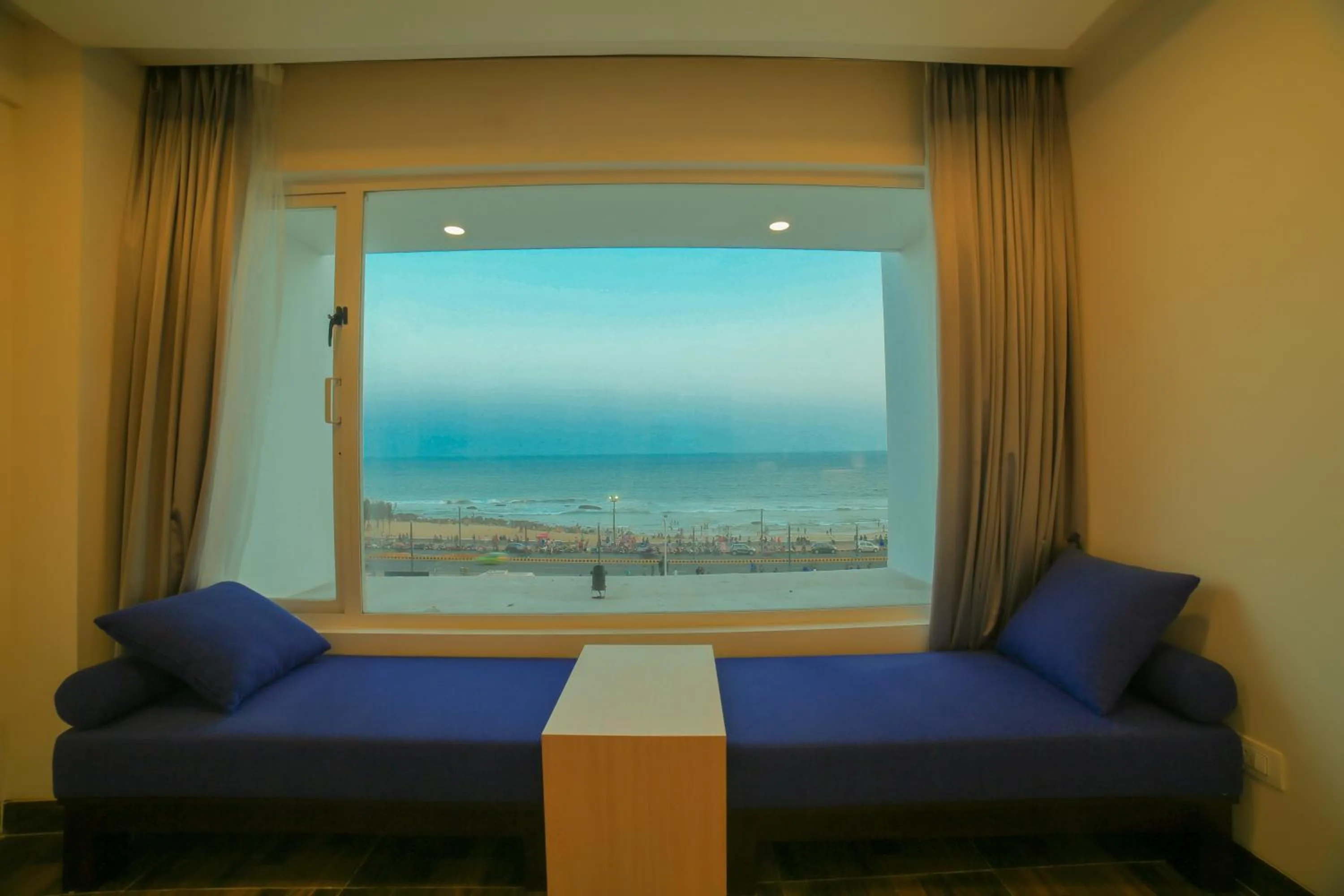 Sea view in Bay View Hotel Vizag