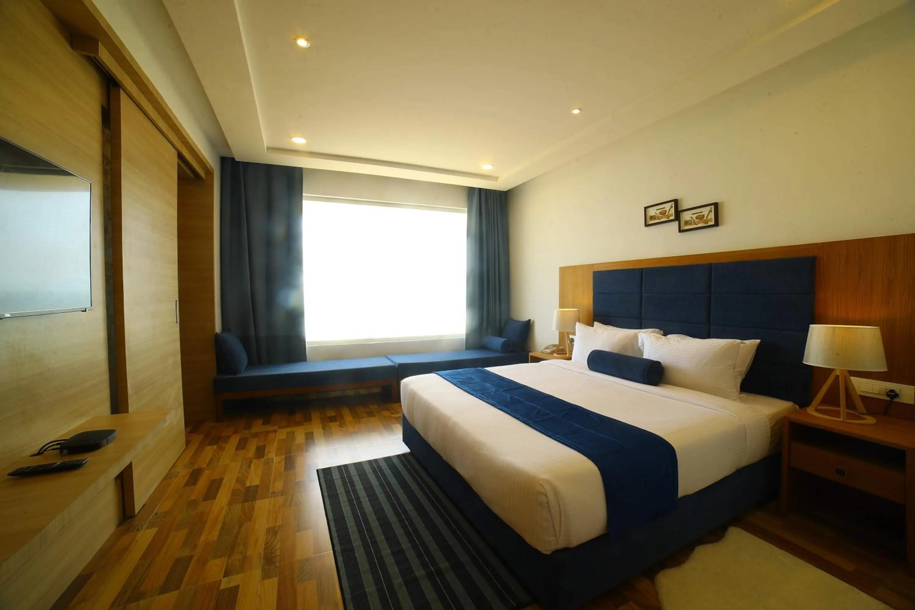 Bedroom, Bed in Bay View Hotel Vizag