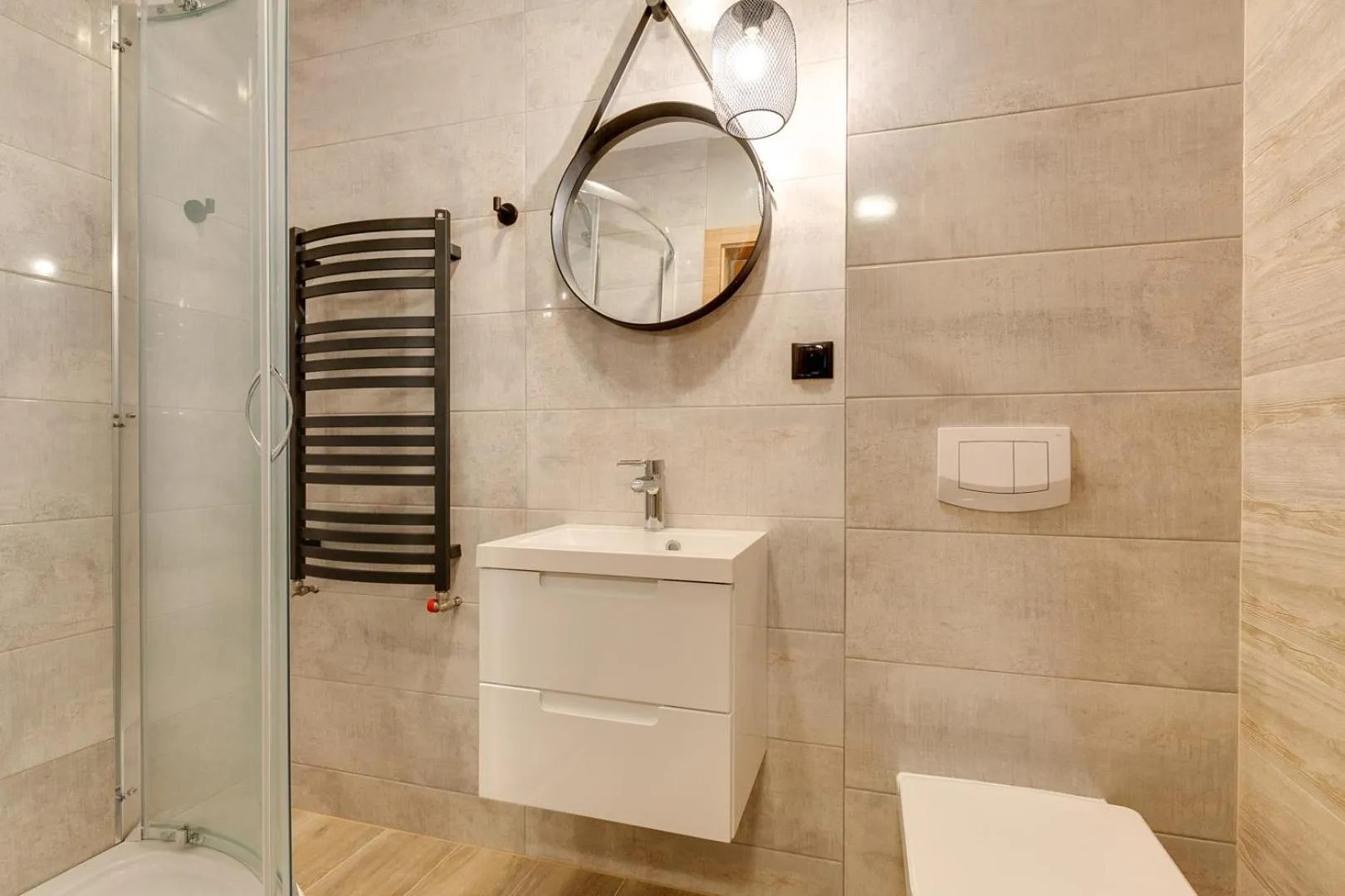 Bathroom in Biała Owieczka B&B Szczyrk