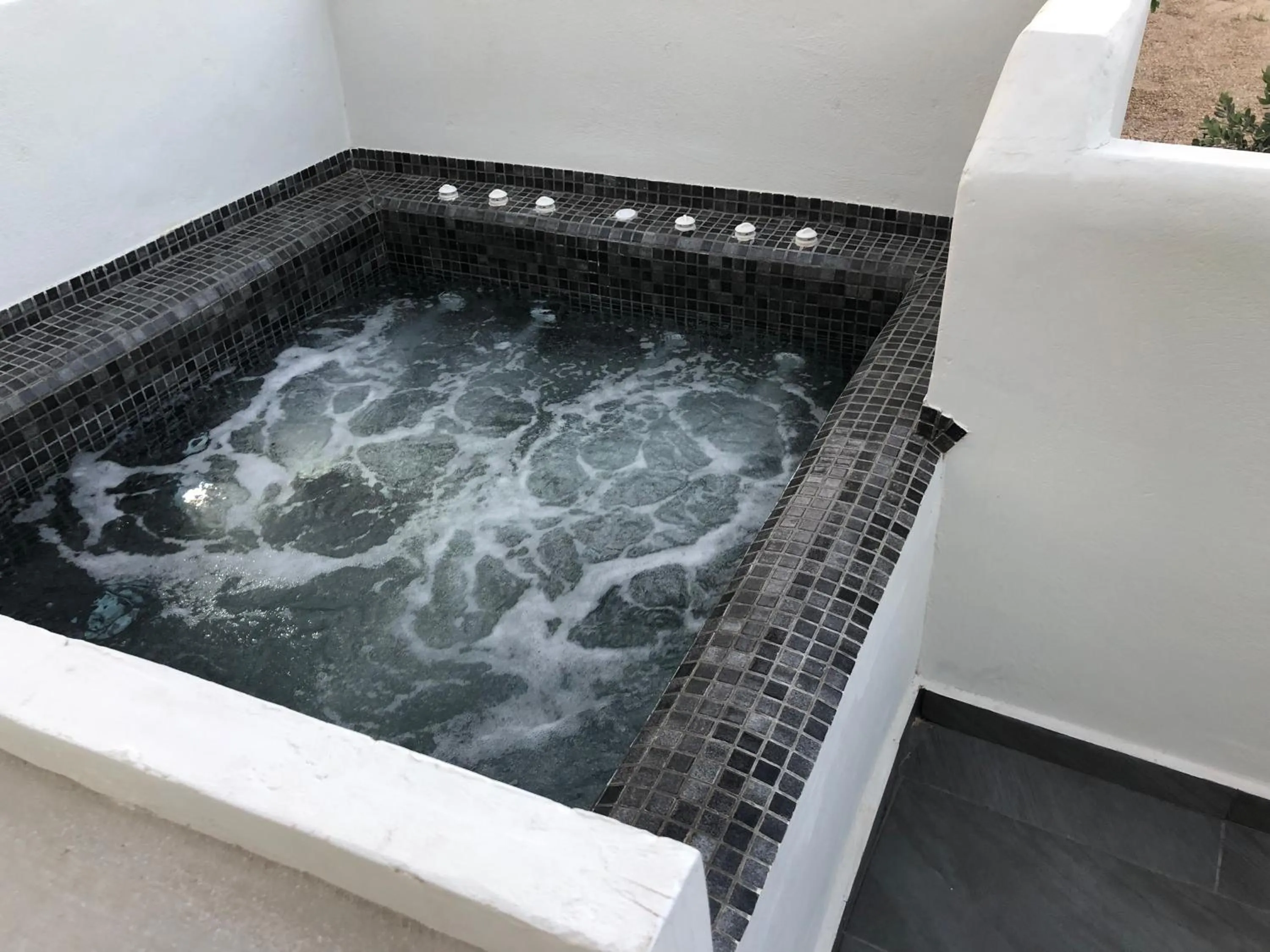 Hot Tub in Dragonfly Villas