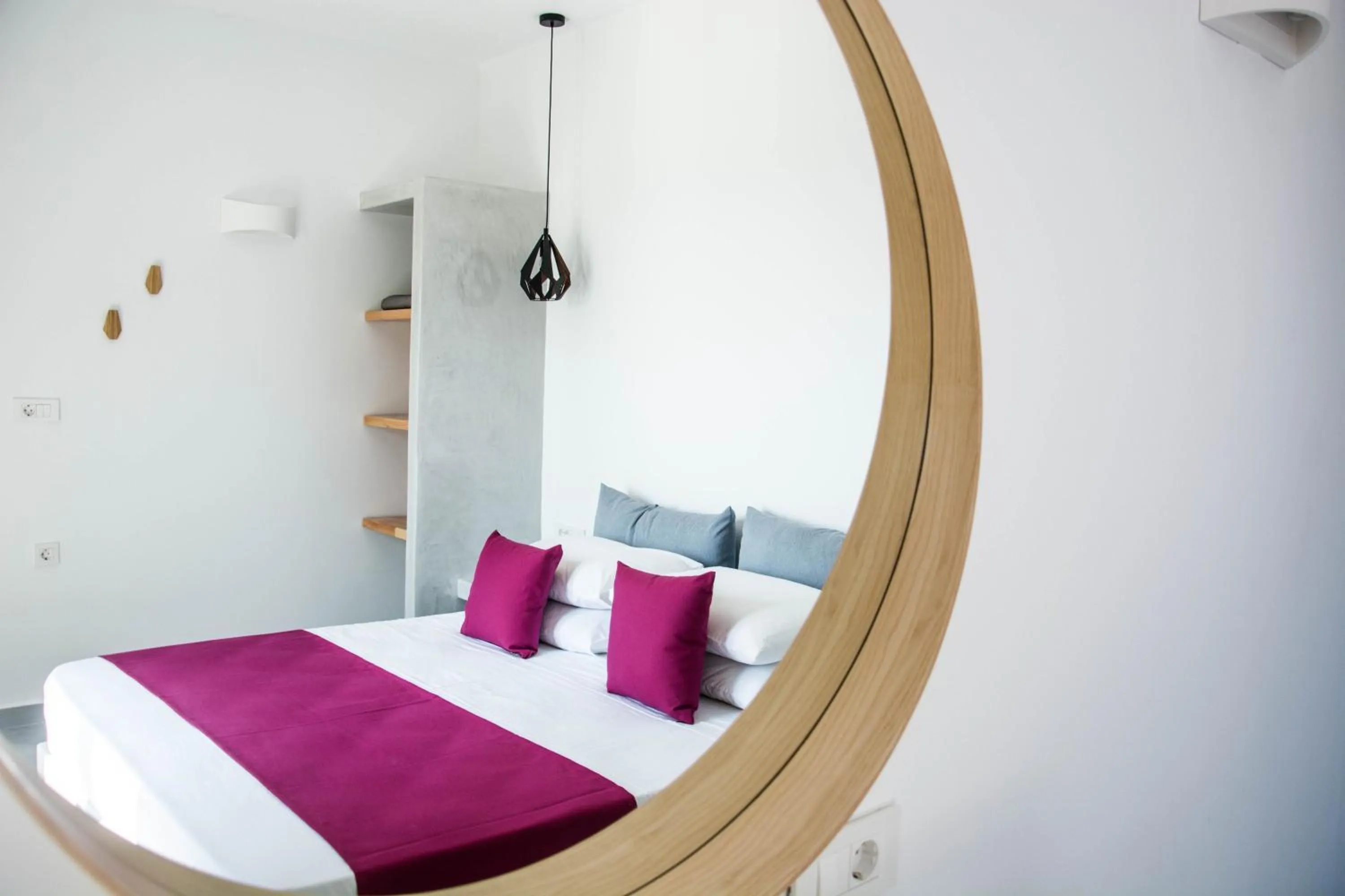 Bed in Dragonfly Villas