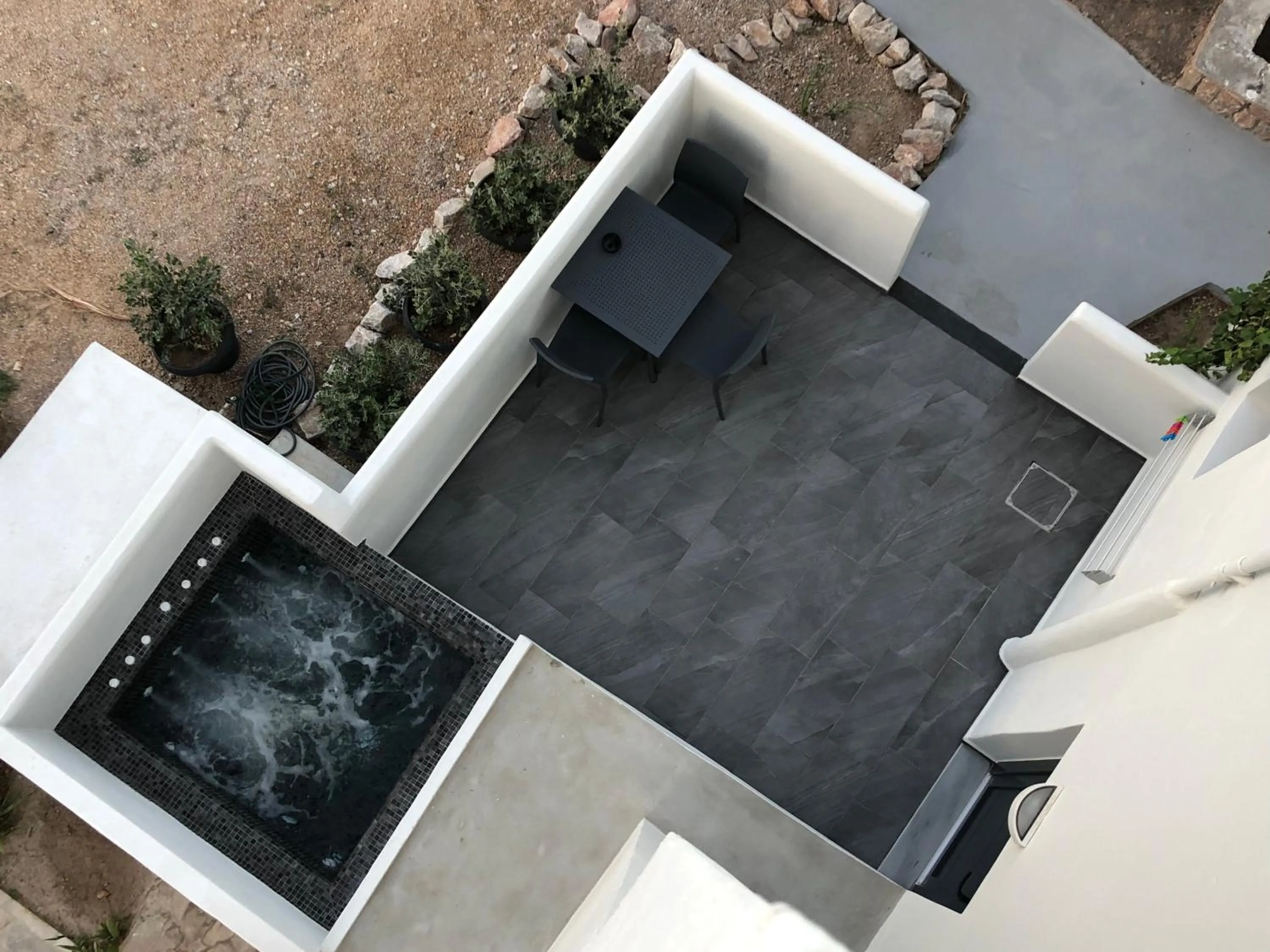 Patio in Dragonfly Villas