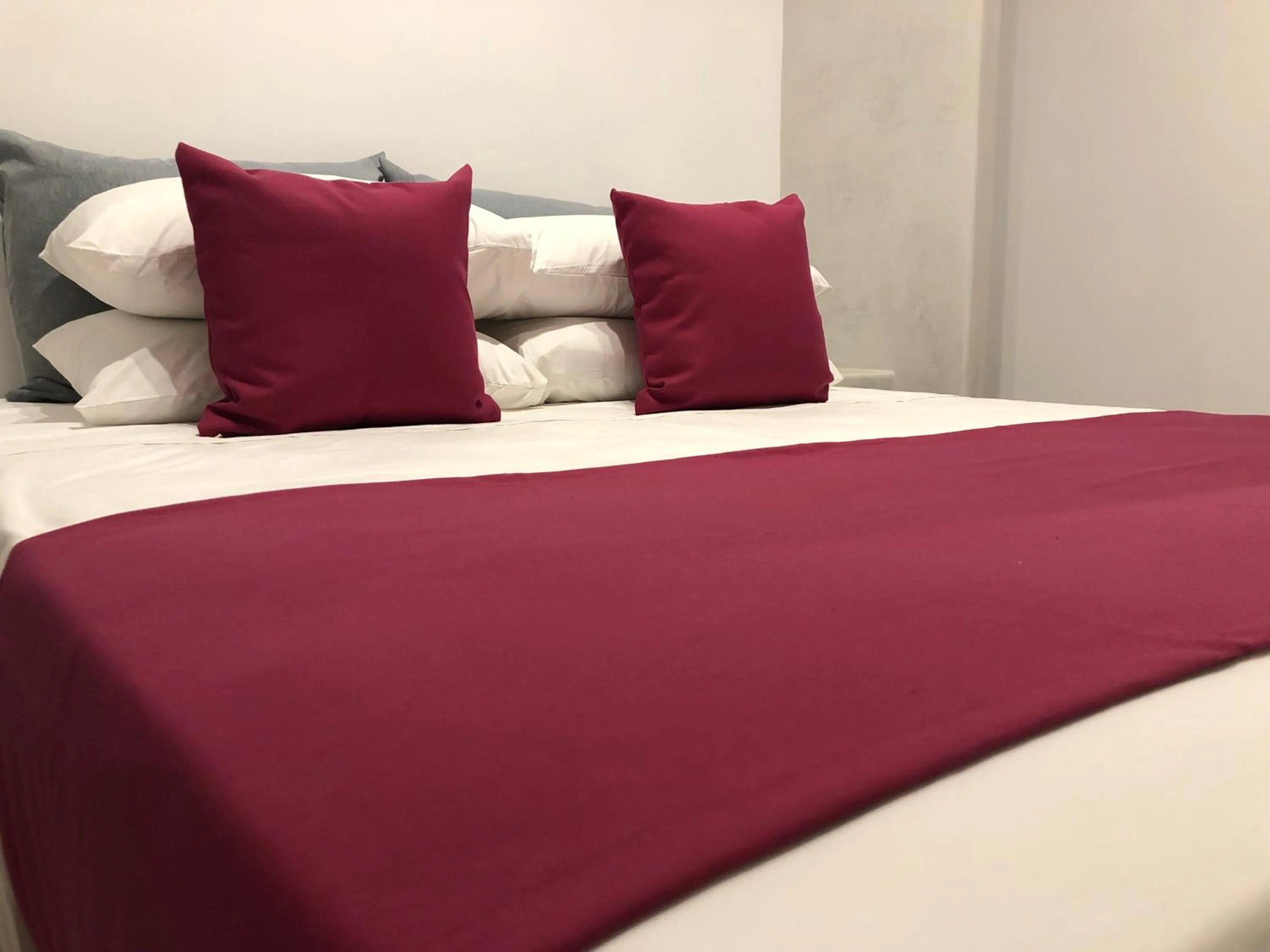 Bed in Dragonfly Villas