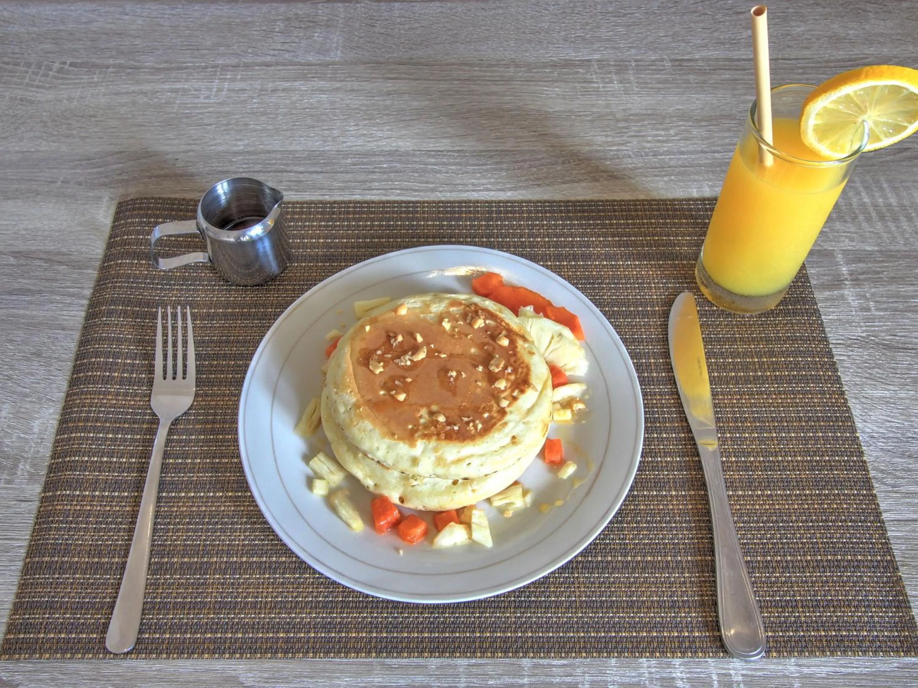 Breakfast in JnJ Guest House