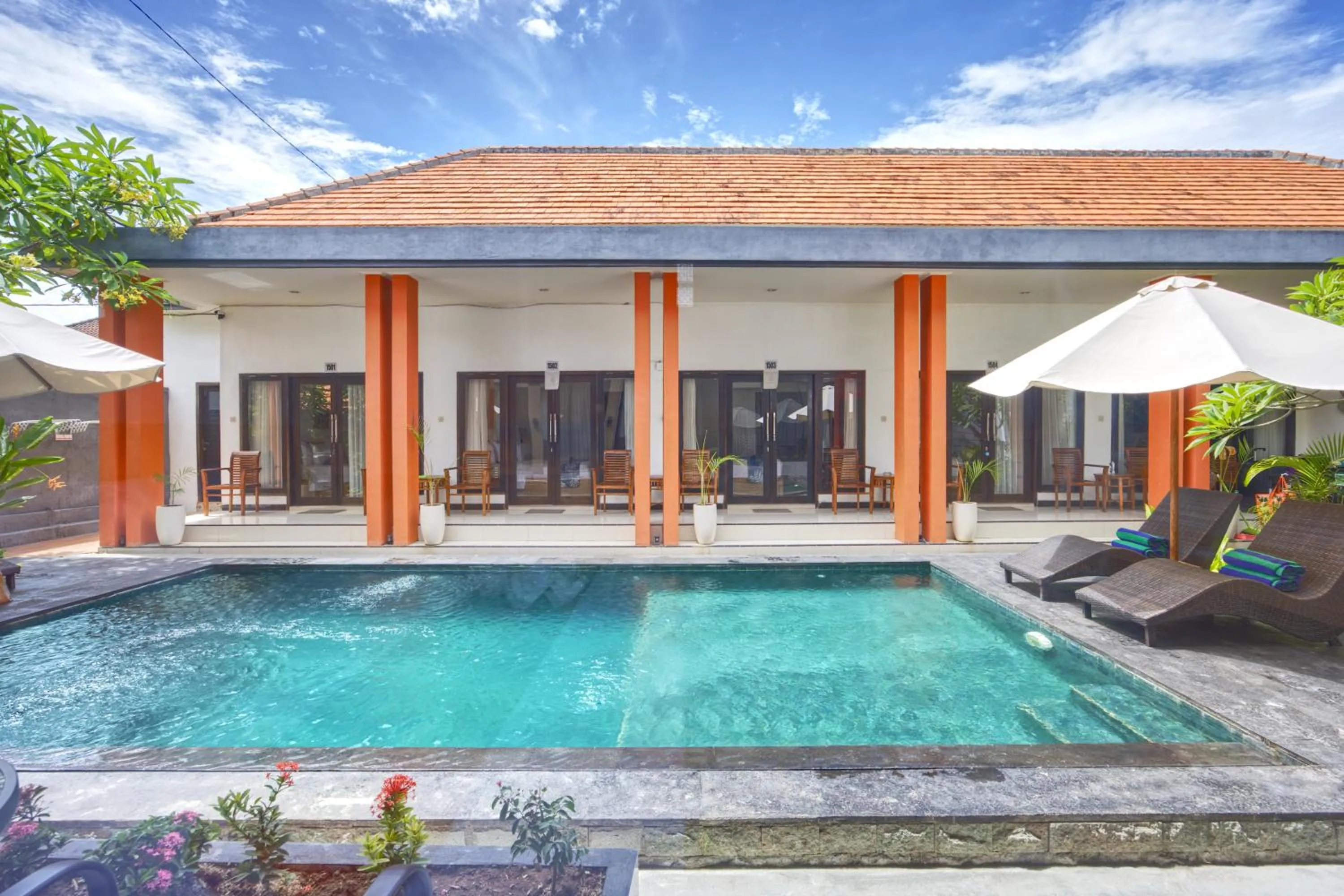 Property building in JnJ Guest House