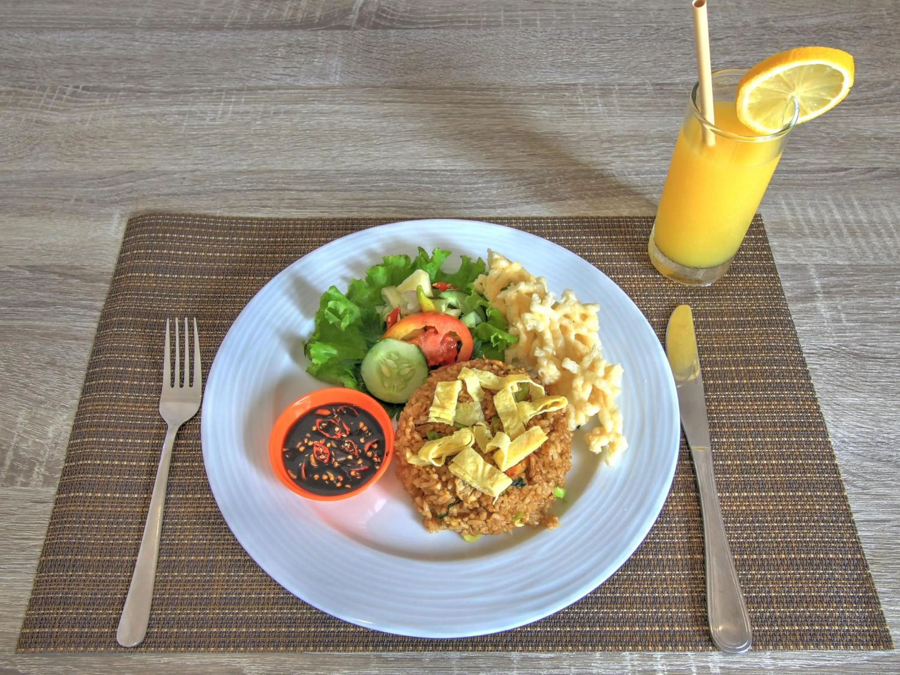 Breakfast in JnJ Guest House