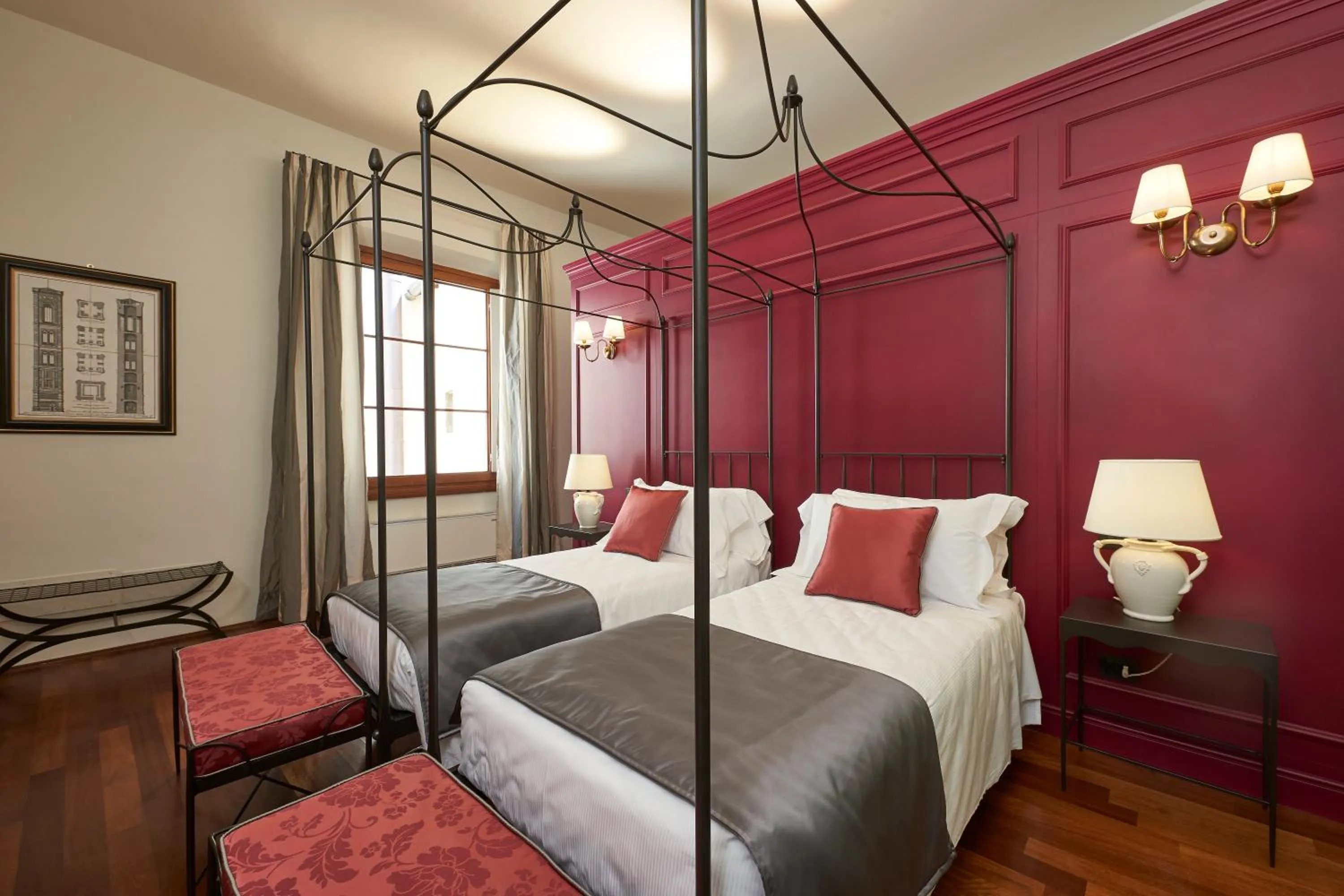 Bed in Peruzzi Urban Residences