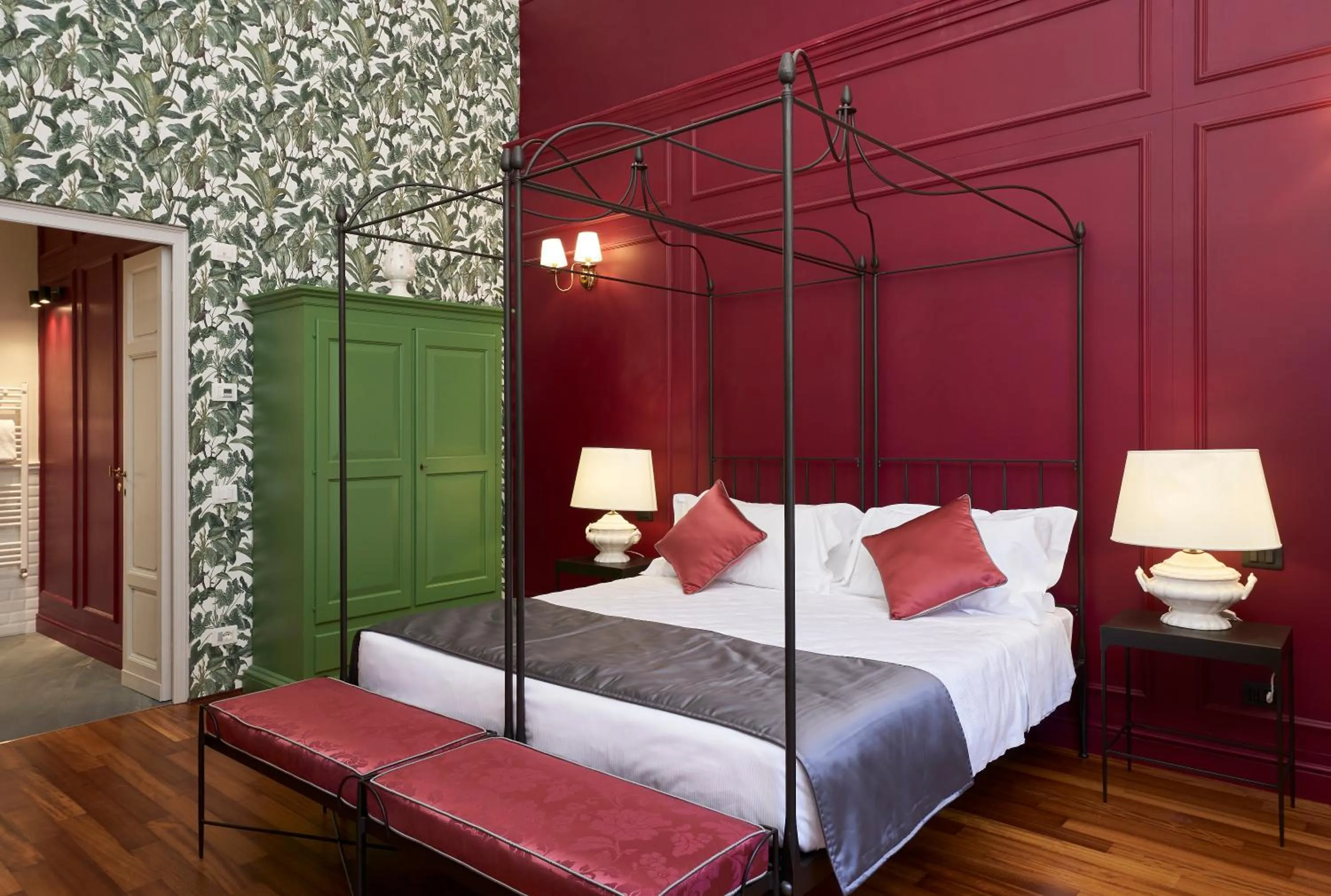 Bed in Peruzzi Urban Residences