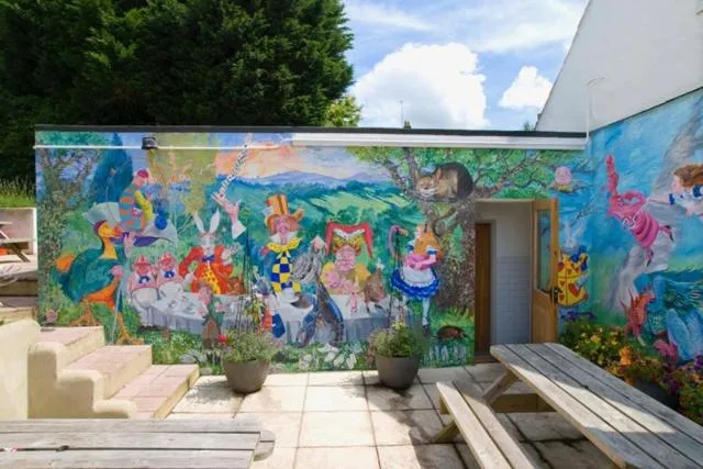 Patio in Hunters Lodge Inn