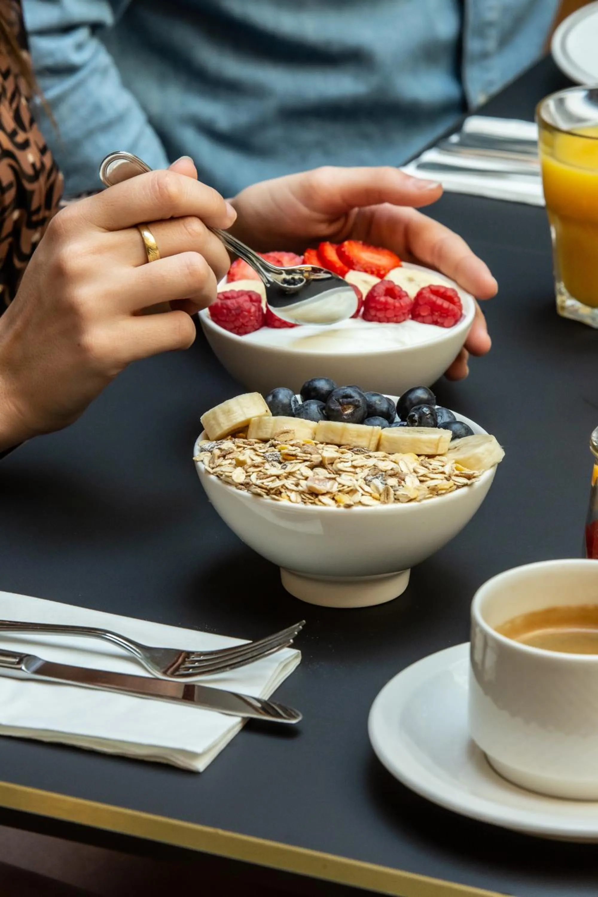 Breakfast in Hôtel Saint-Pétersbourg Opéra & Spa