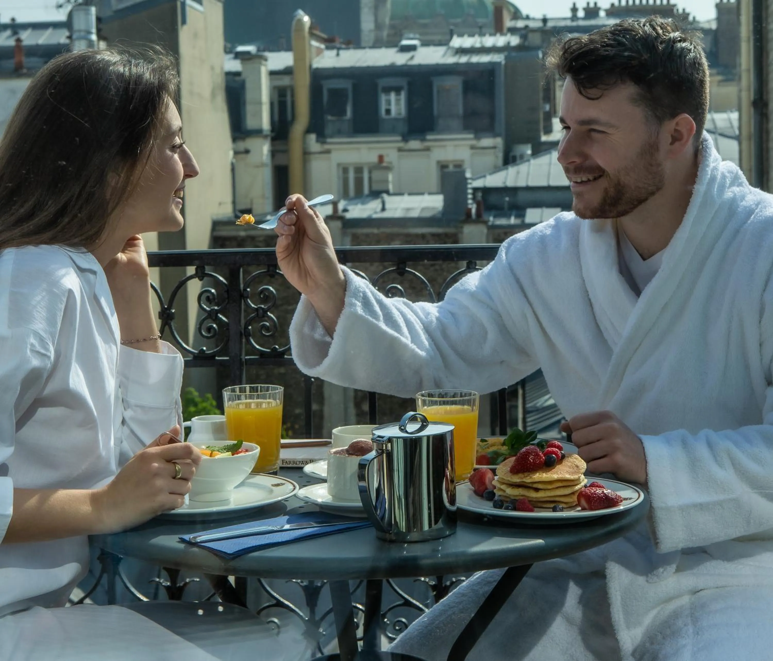 Breakfast in Hôtel Saint-Pétersbourg Opéra & Spa