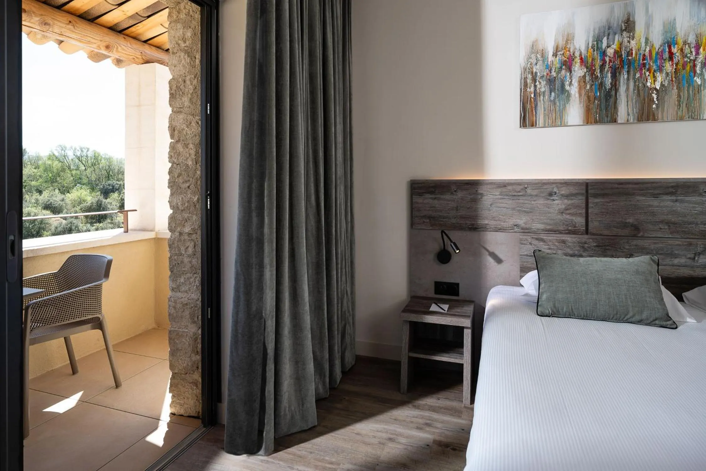 Bedroom, Bed in Mas De La Senancole & Spa