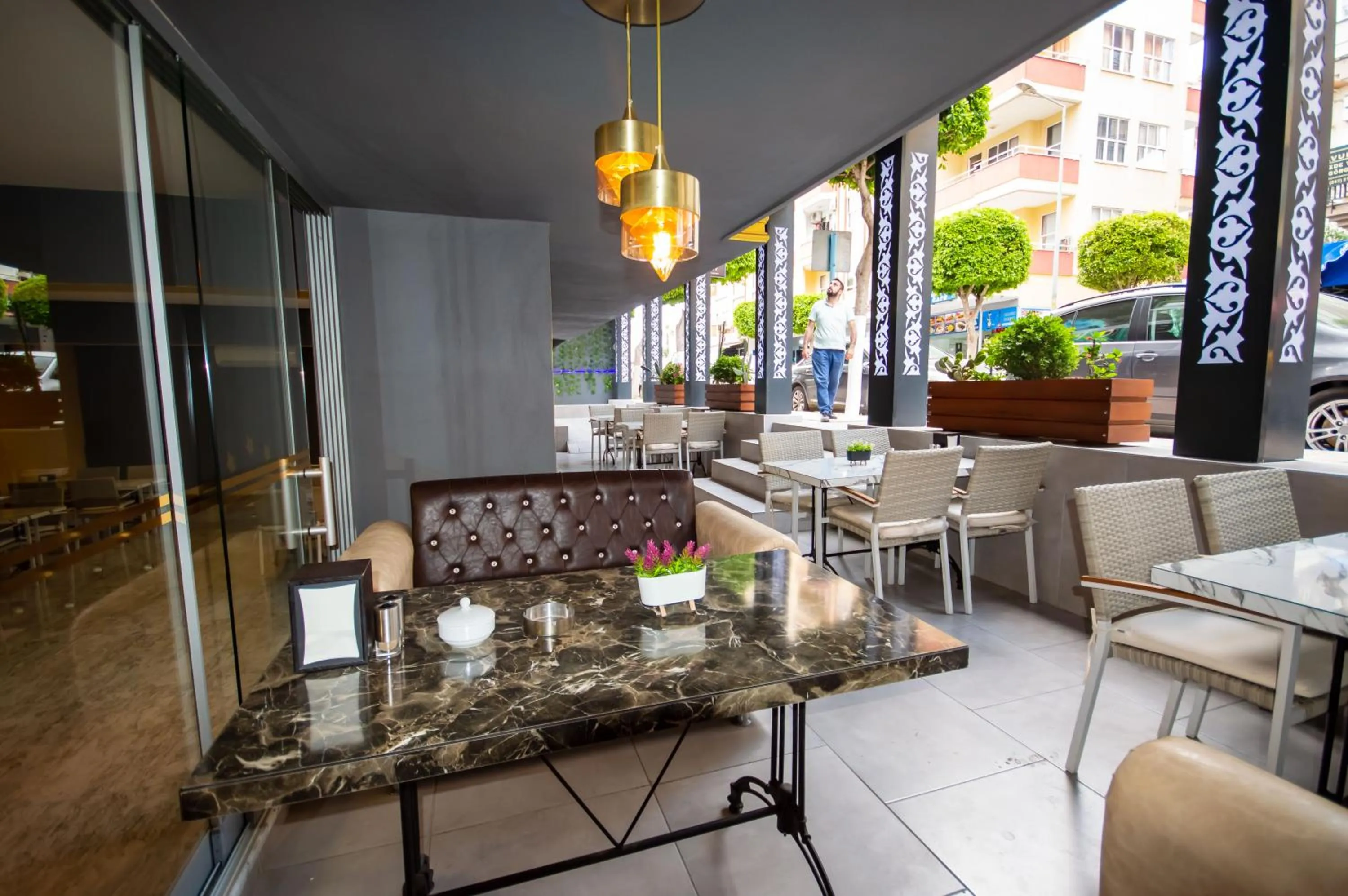 Lounge or bar in MOONBOW BEACH HOTEL