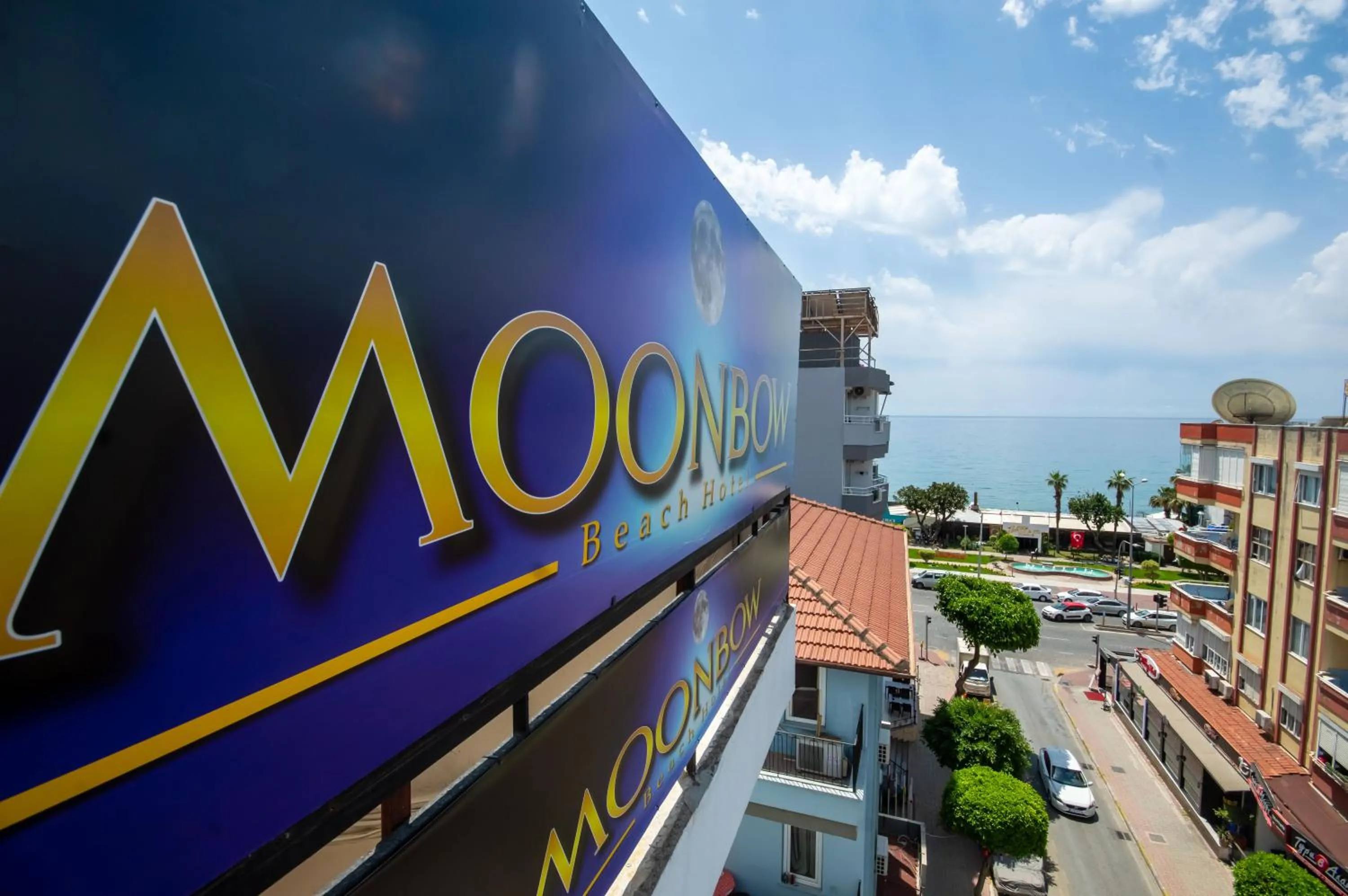 Property logo or sign in MOONBOW BEACH HOTEL