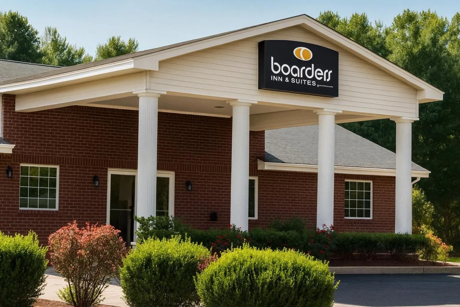 Property building in Boarders Inn & Suites by Cobblestone Hotels - Ashland City