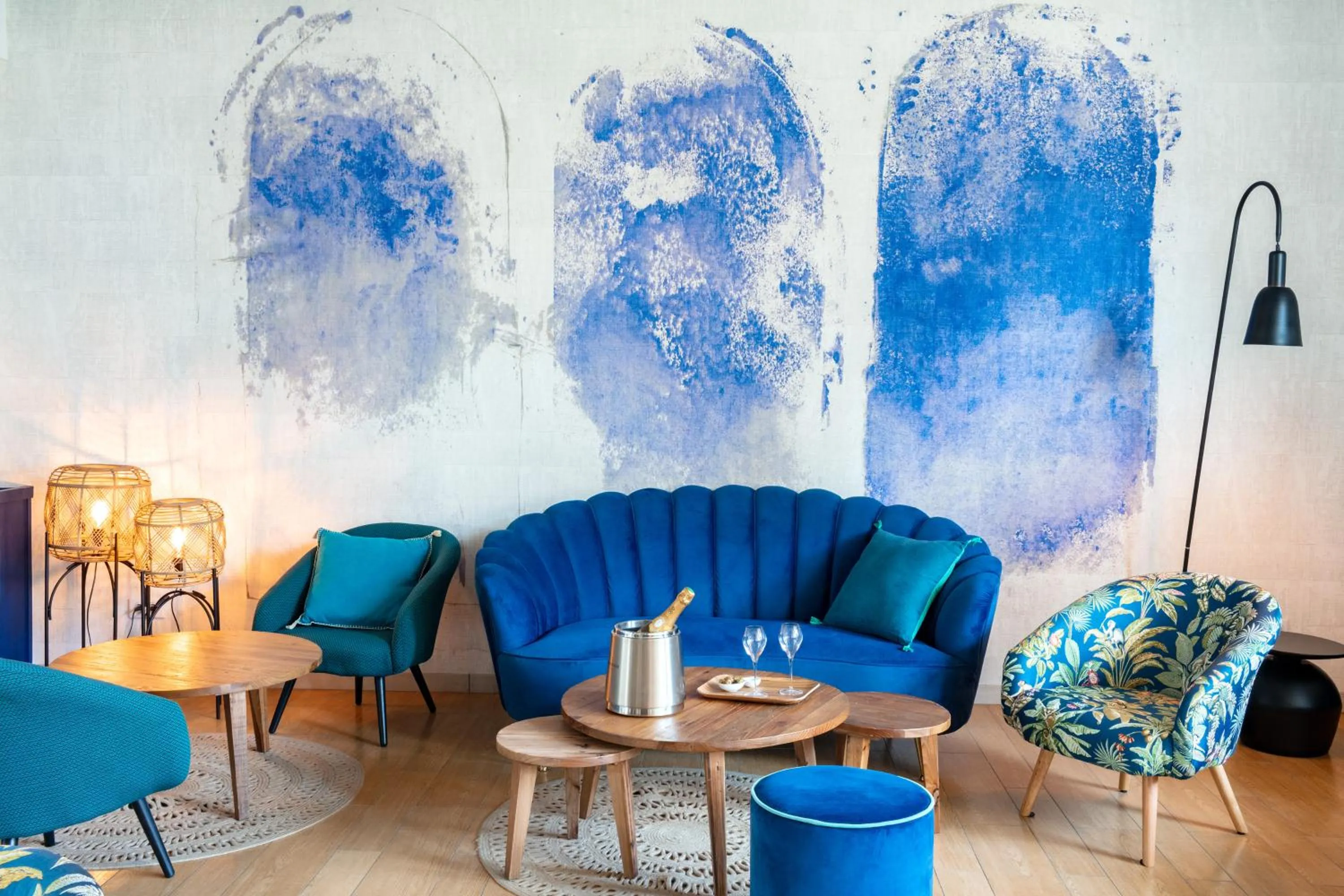 Living room in Les Bulles de Mer - Hotel & Spa sur la Plage