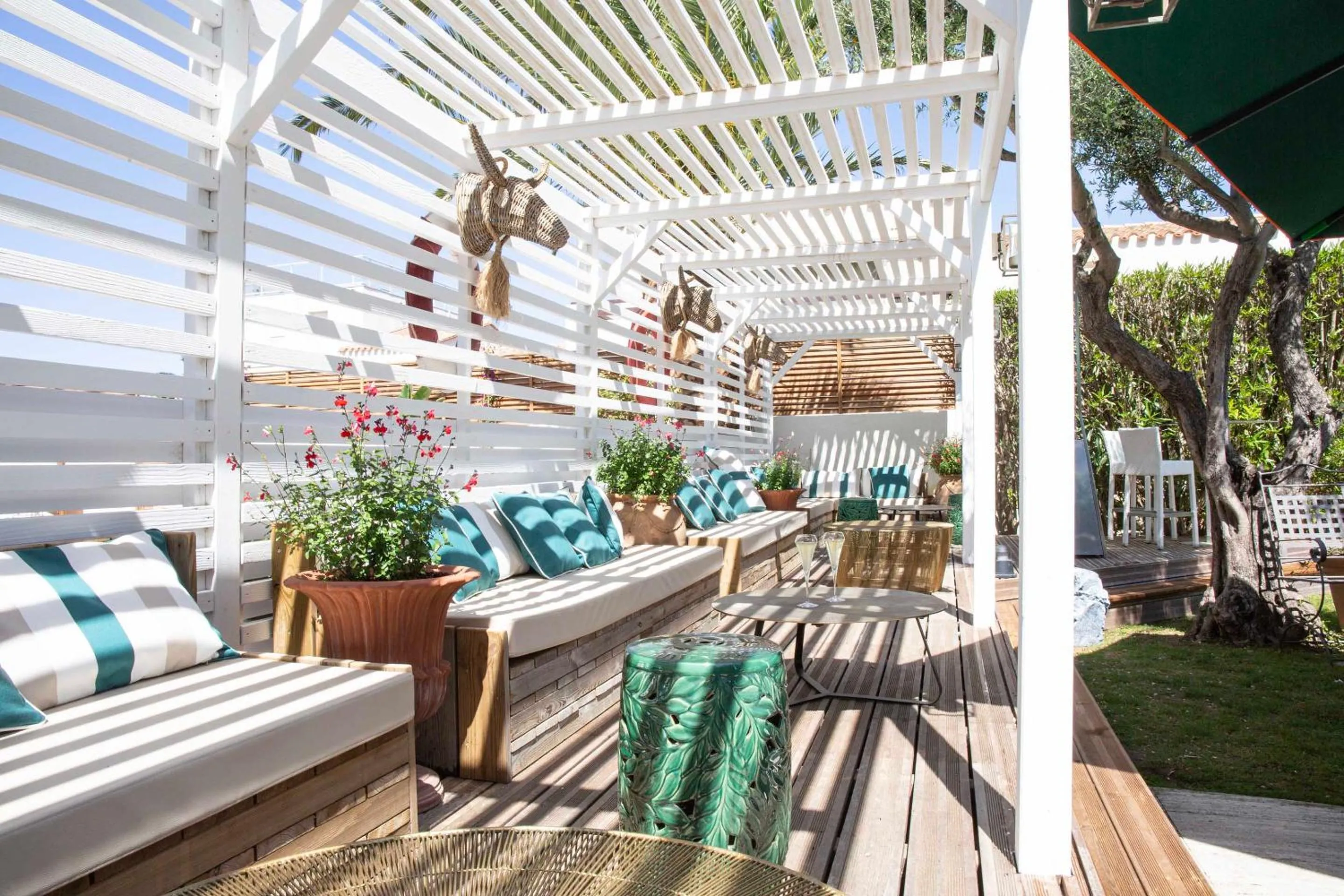 Patio in Relais et Châteaux Thalasso & Spa Ile de la Lagune