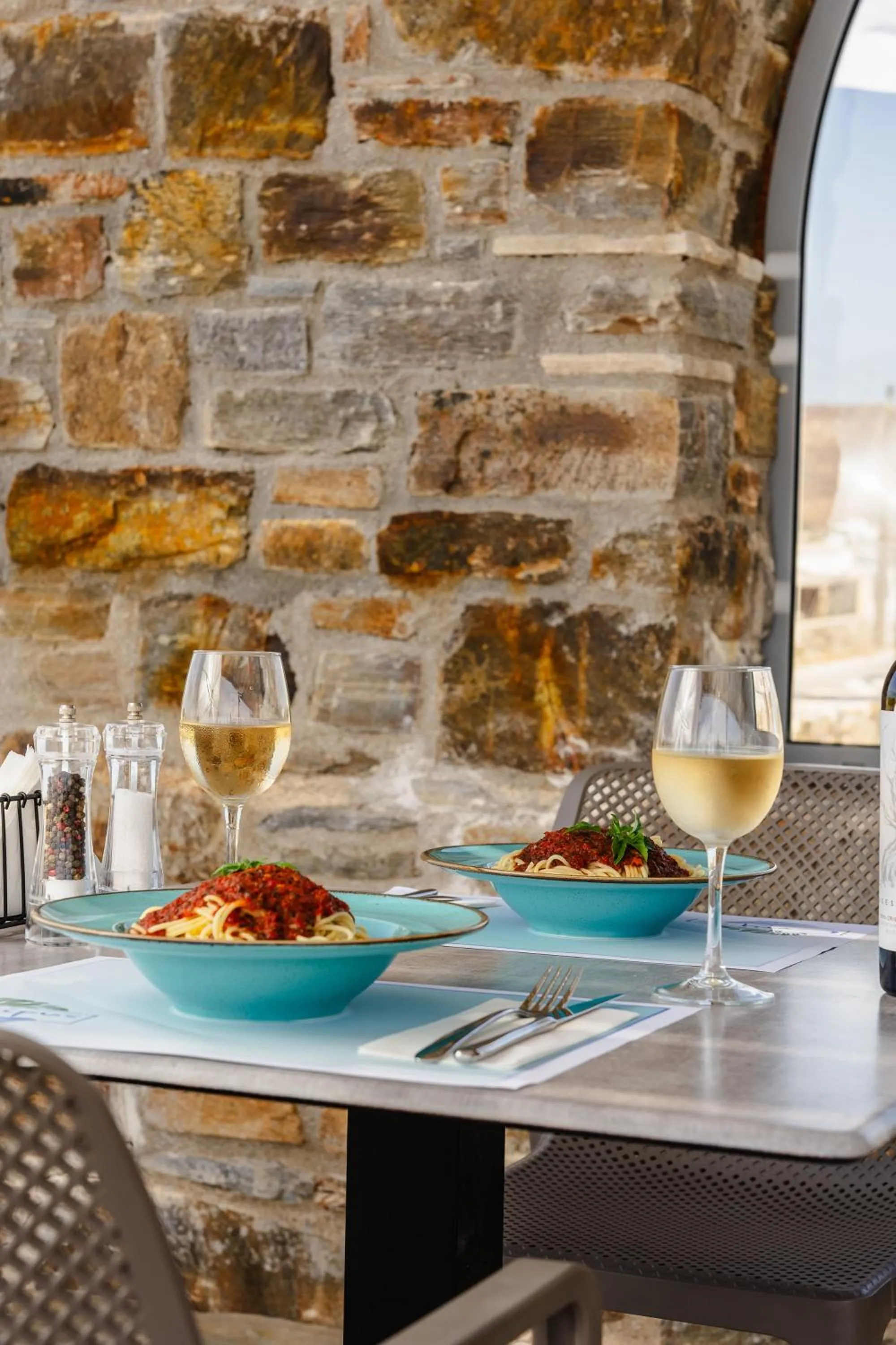 Property building in Evripus Suites