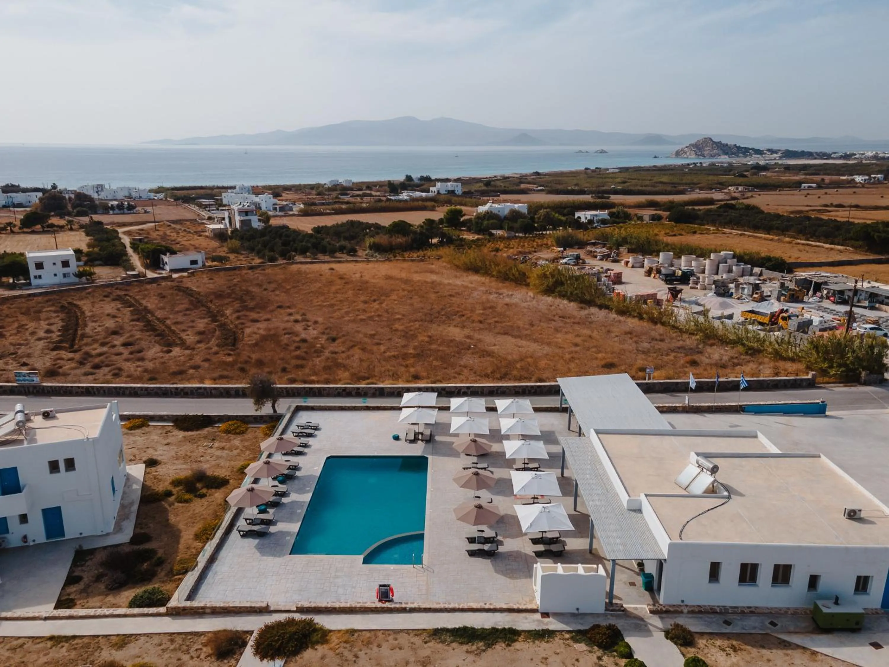 Property building in Evripus Suites