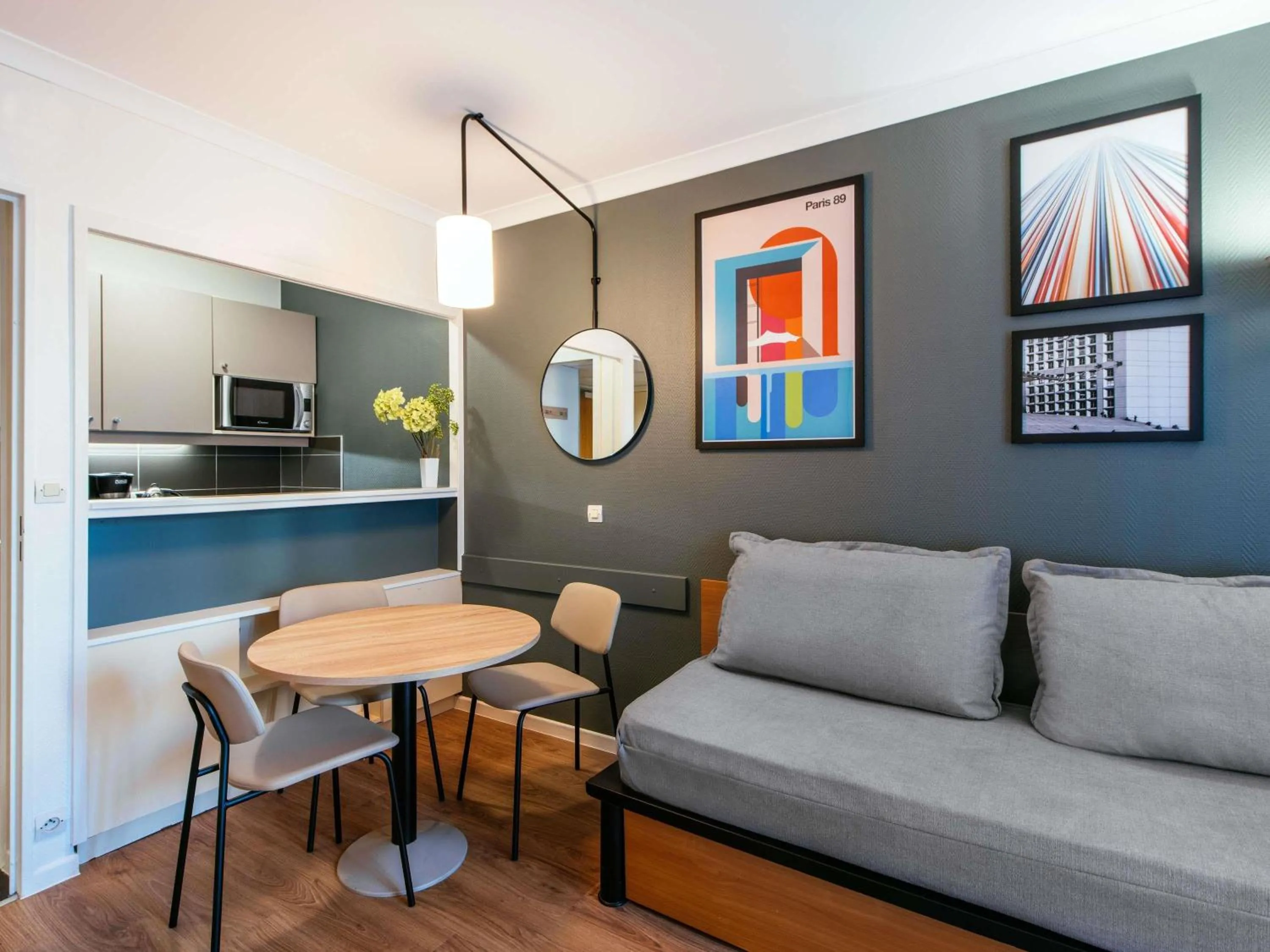 Bedroom in Aparthotel Adagio La Défense Le Parc